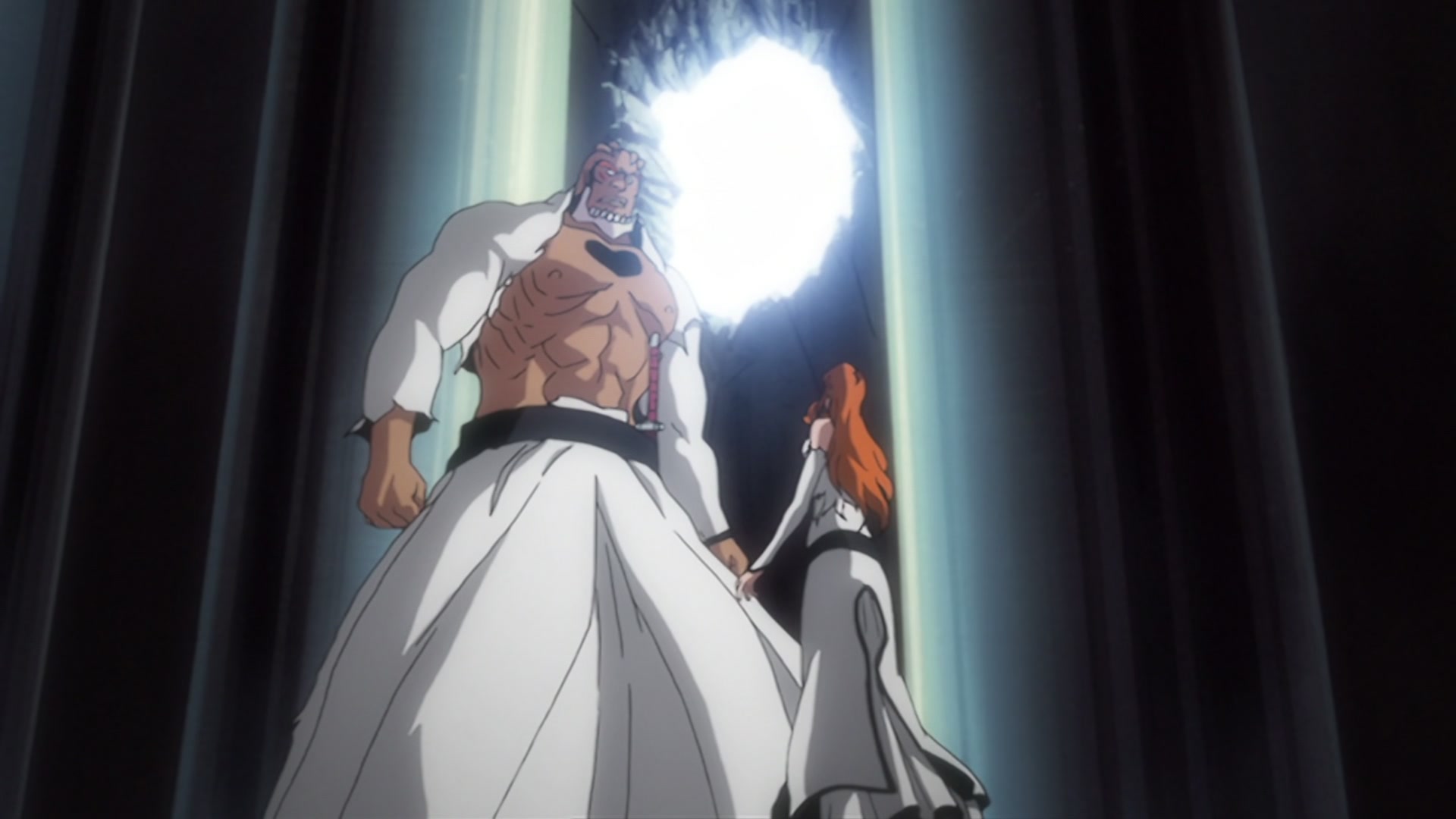 Bleach Ep 269: Ichigo and Uryu, Bonded Back to Back @ 00:02:03