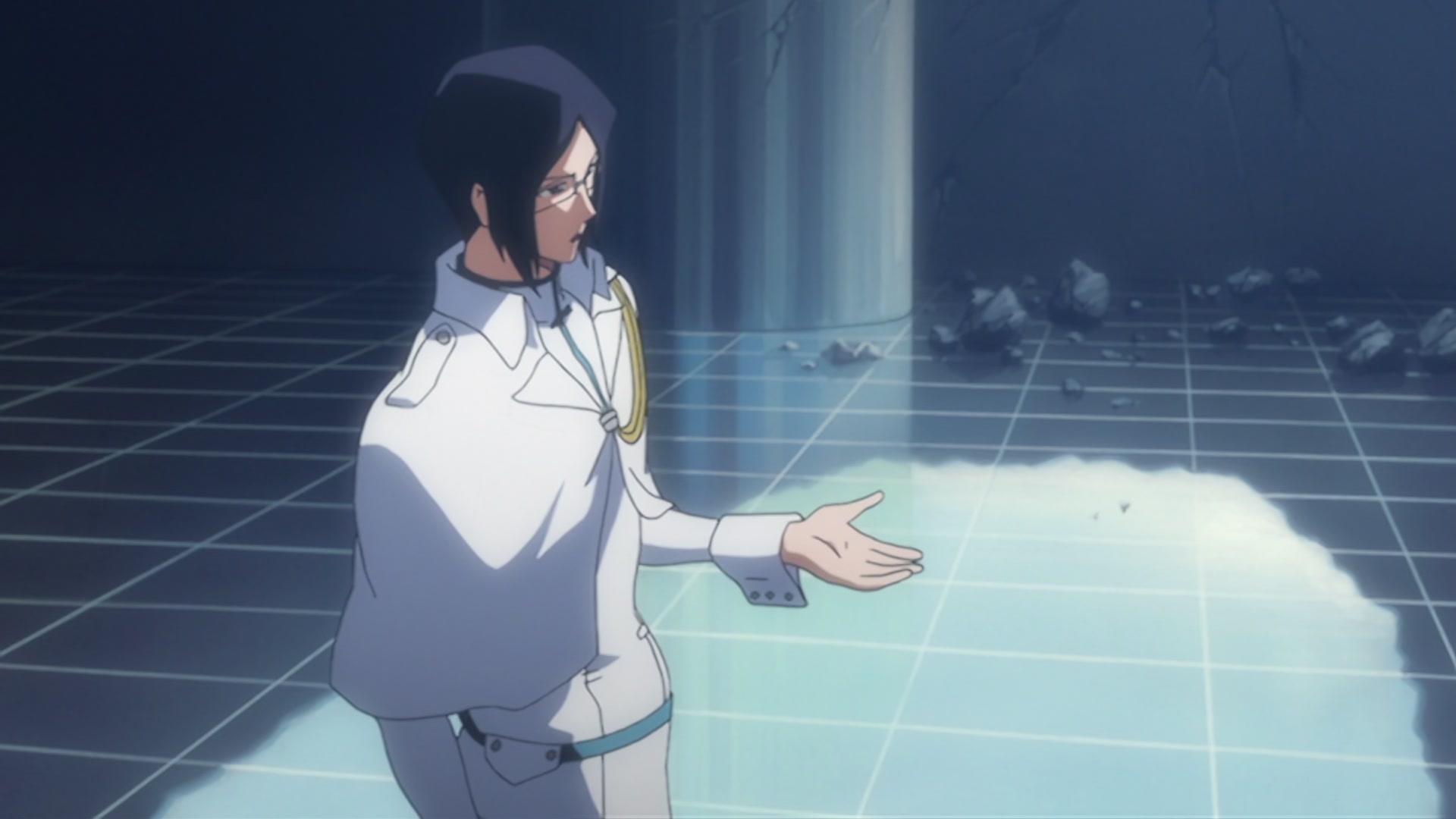 Bleach Ep 269: Ichigo and Uryu, Bonded Back to Back @ 00:03:33