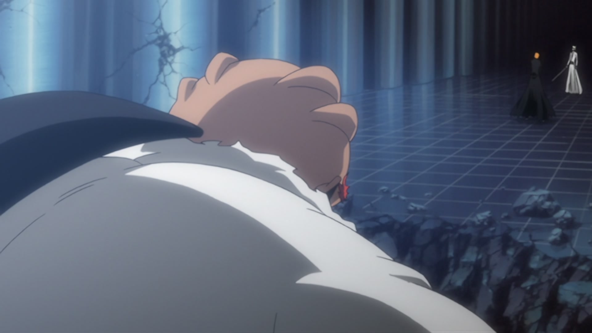Bleach Ep 269: Ichigo and Uryu, Bonded Back to Back @ 00:03:48
