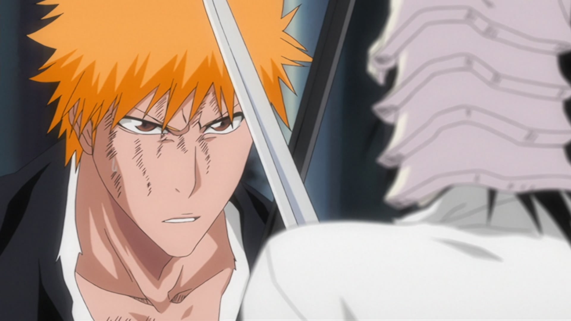 Bleach Ep 269: Ichigo and Uryu, Bonded Back to Back @ 00:07:26