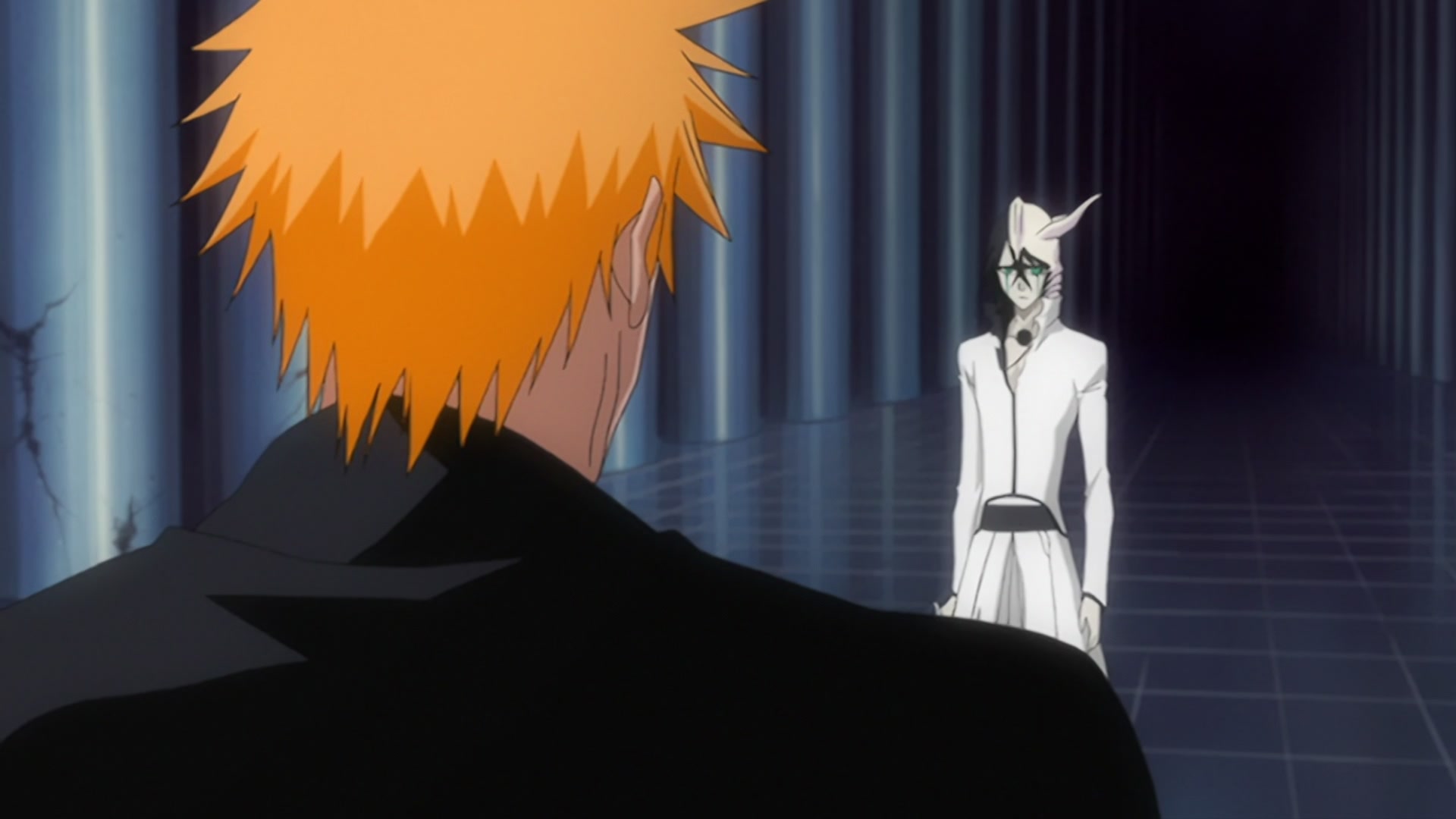Bleach Ep 269: Ichigo and Uryu, Bonded Back to Back @ 00:07:50