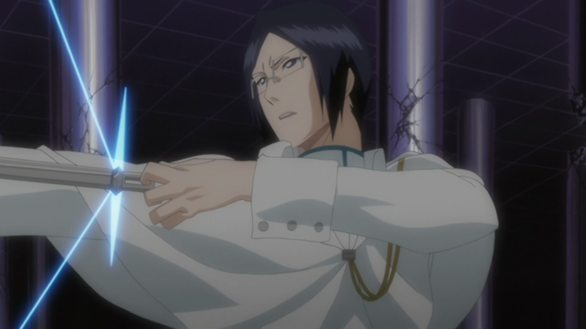 Bleach Ep 269: Ichigo and Uryu, Bonded Back to Back @ 00:08:28