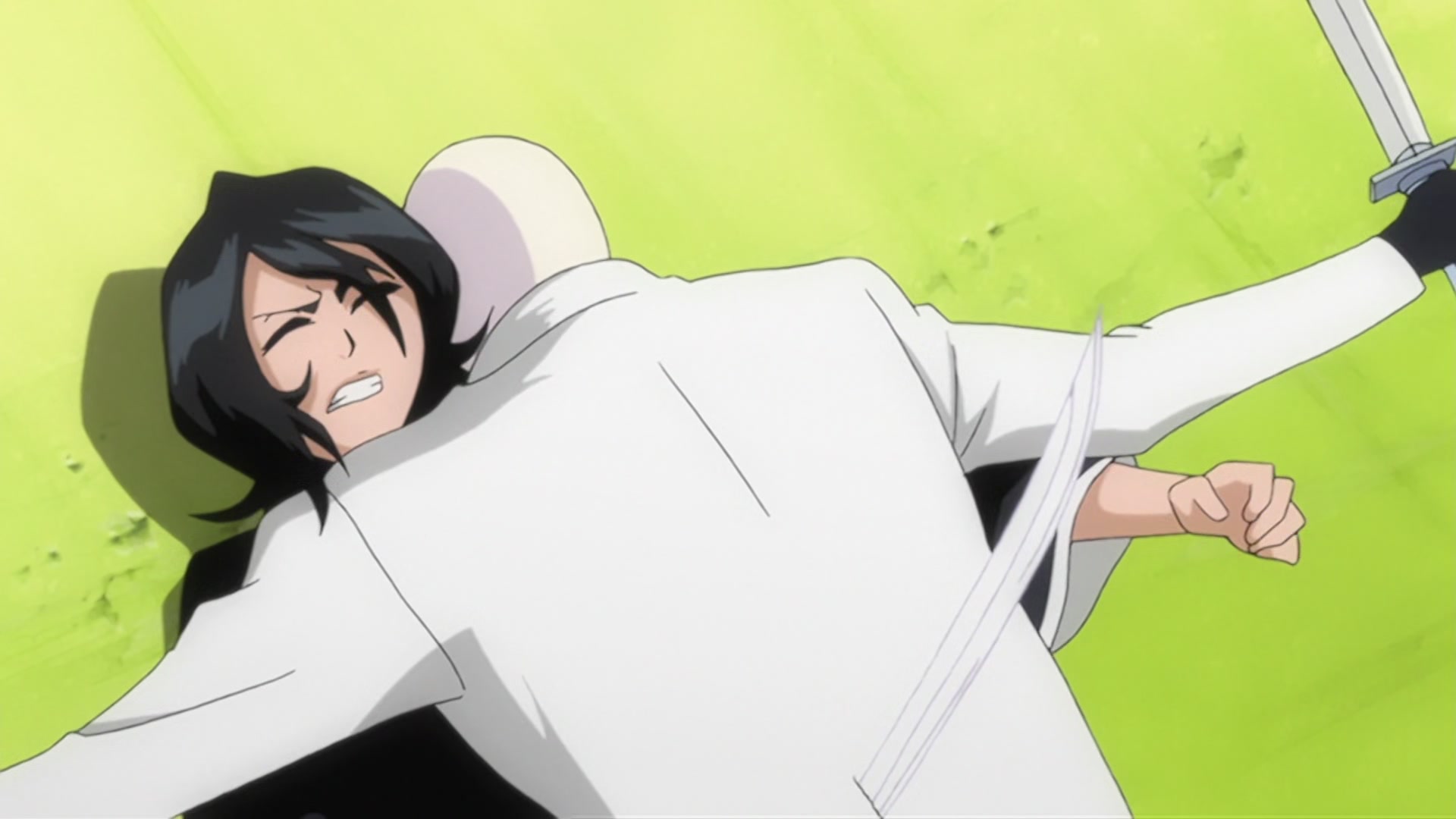 Bleach Ep 269: Ichigo and Uryu, Bonded Back to Back @ 00:09:54