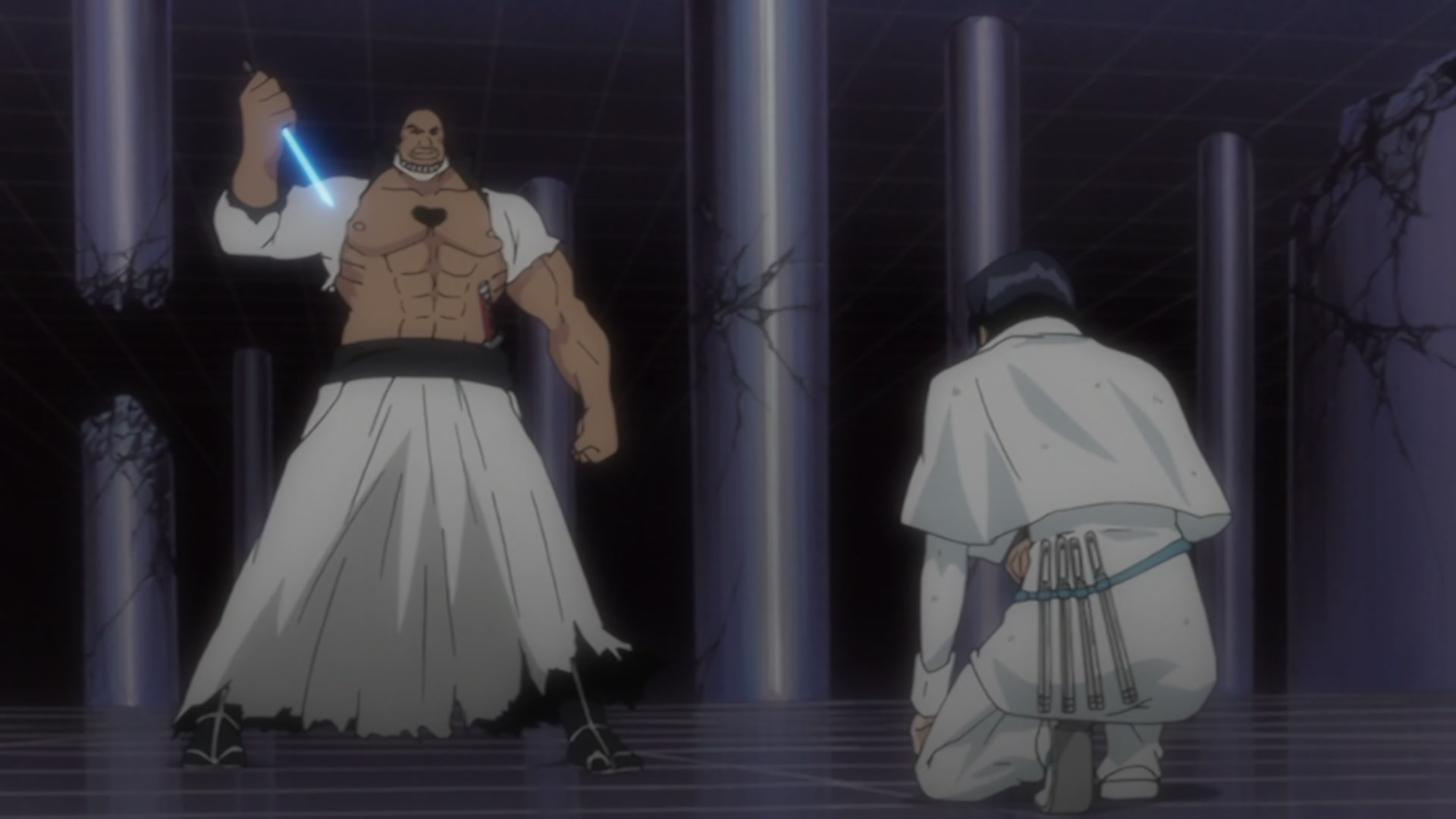 Bleach Ep 269: Ichigo and Uryu, Bonded Back to Back @ 00:10:42