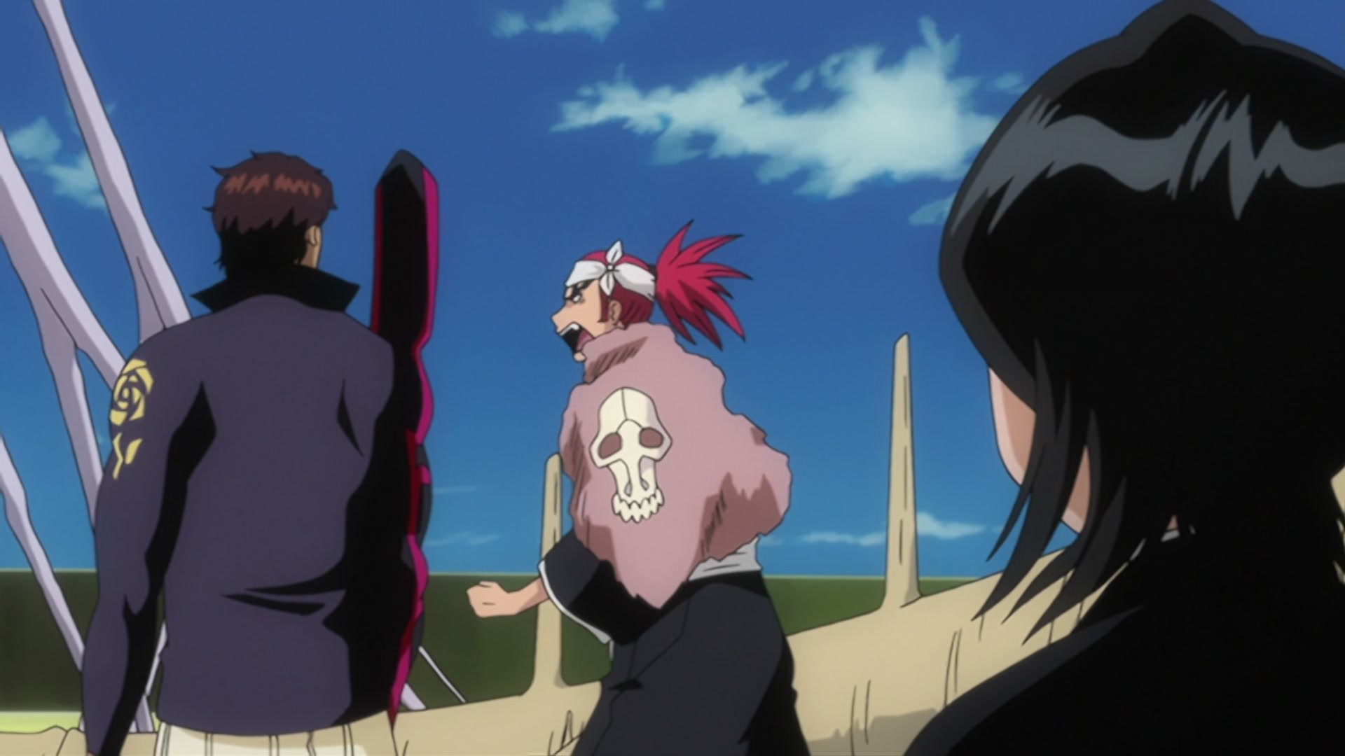 Bleach Ep 269: Ichigo and Uryu, Bonded Back to Back @ 00:13:23