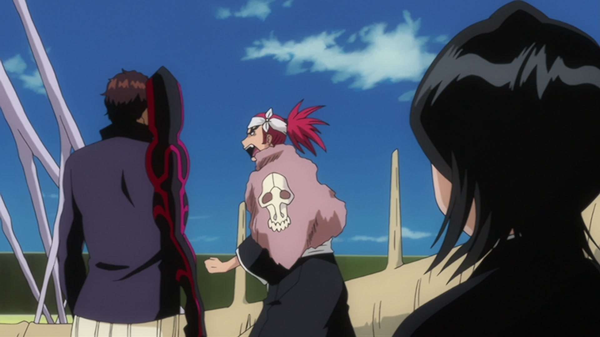 Bleach Ep 269: Ichigo and Uryu, Bonded Back to Back @ 00:13:28