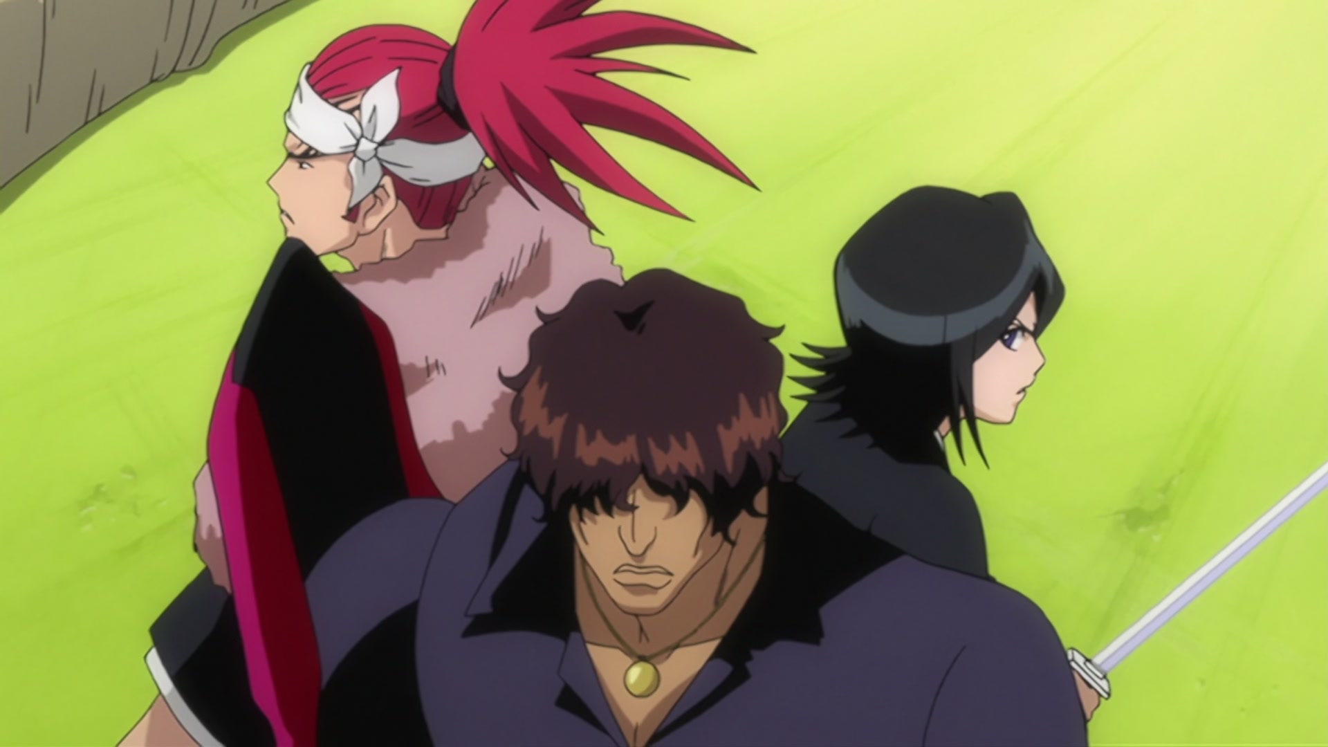 Bleach Ep 269: Ichigo and Uryu, Bonded Back to Back @ 00:13:42