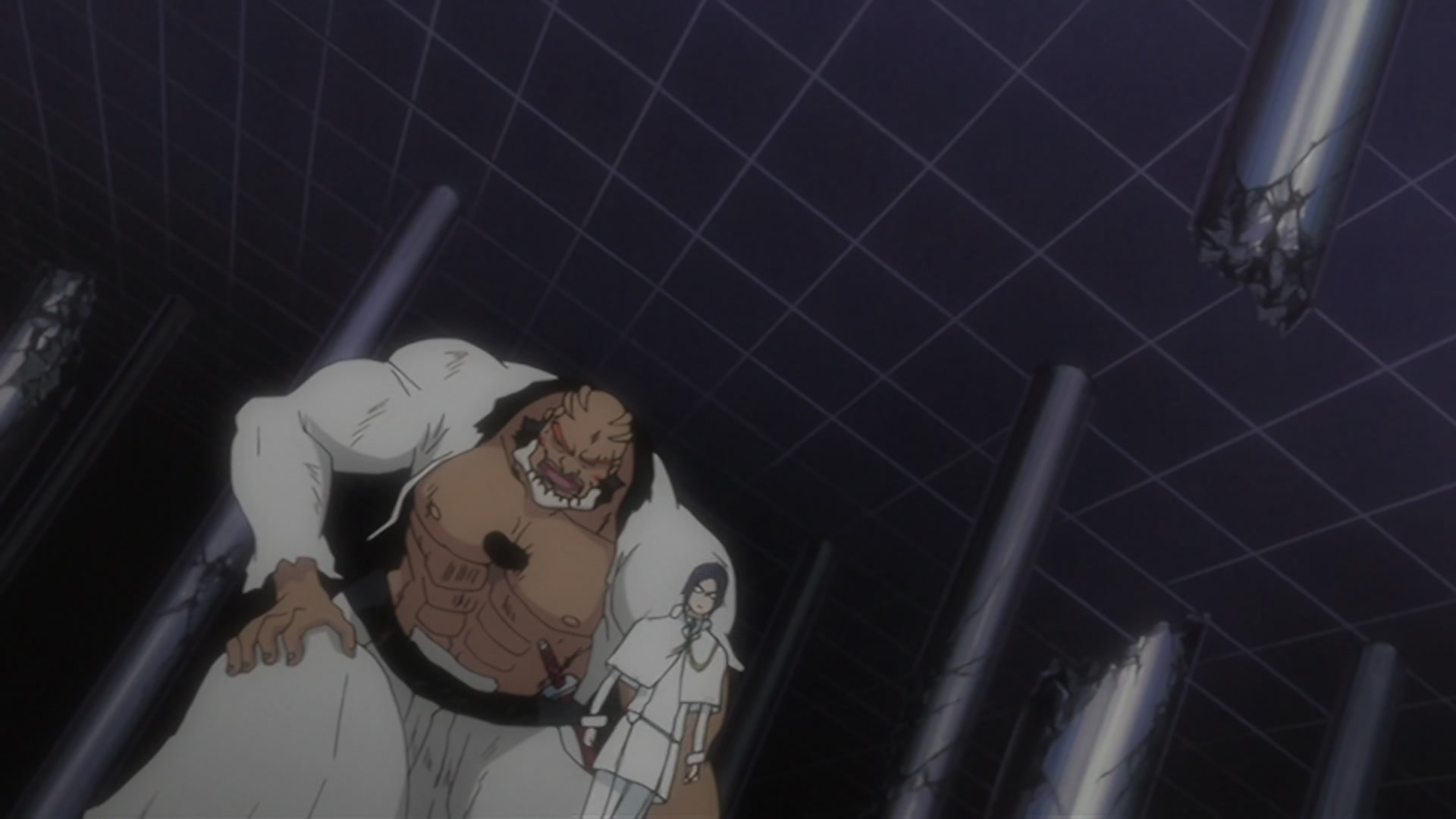 Bleach Ep 269: Ichigo and Uryu, Bonded Back to Back @ 00:14:21