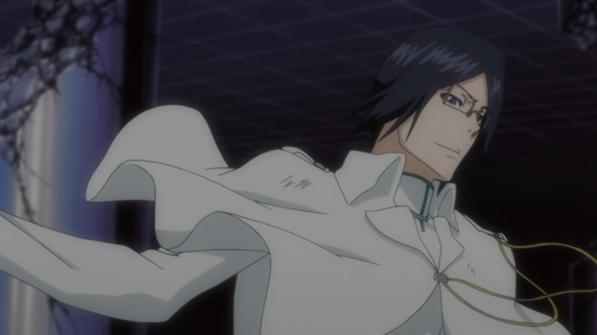 Bleach Ep 269: Ichigo and Uryu, Bonded Back to Back @ 00:15:46
