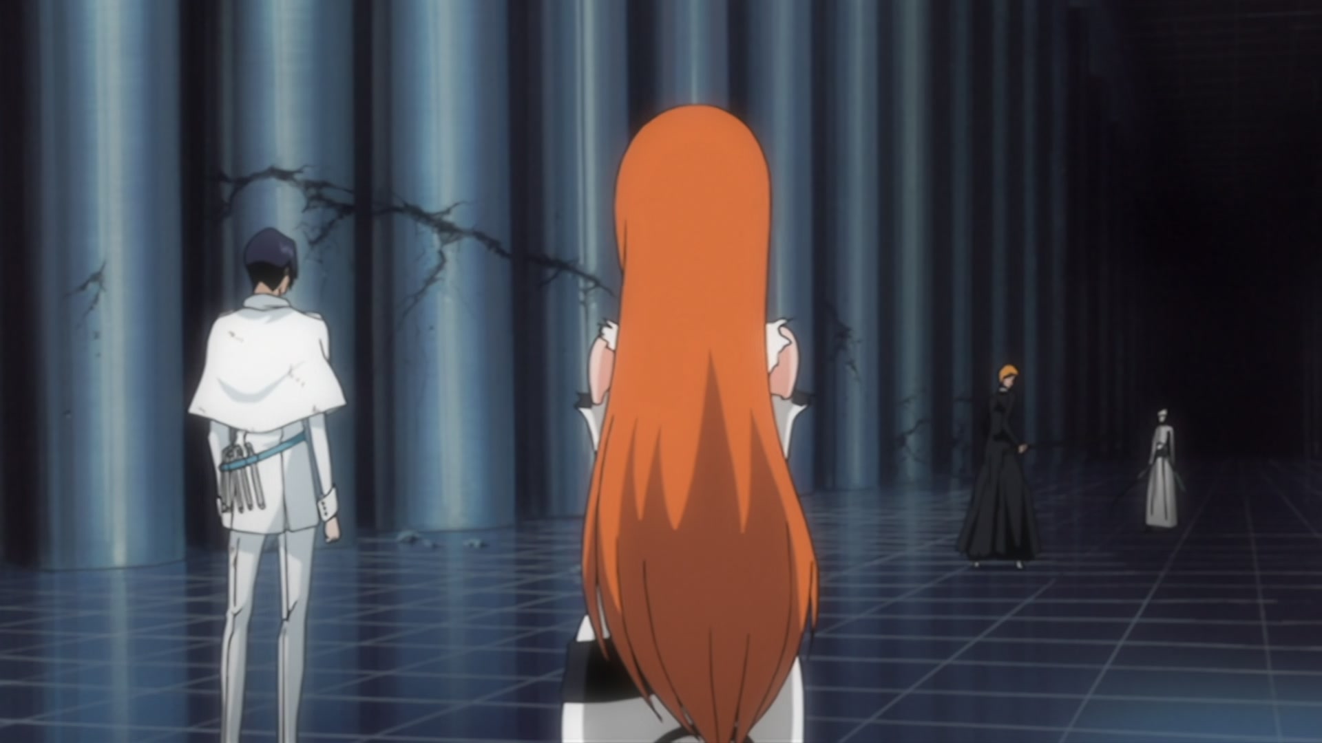 Bleach Ep 269: Ichigo and Uryu, Bonded Back to Back @ 00:16:20