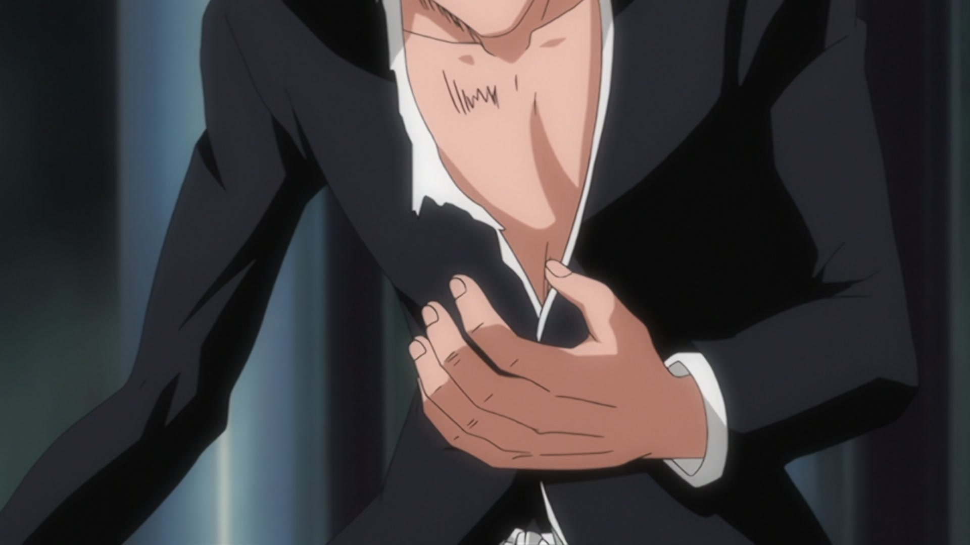 Bleach Ep 269: Ichigo and Uryu, Bonded Back to Back @ 00:17:17