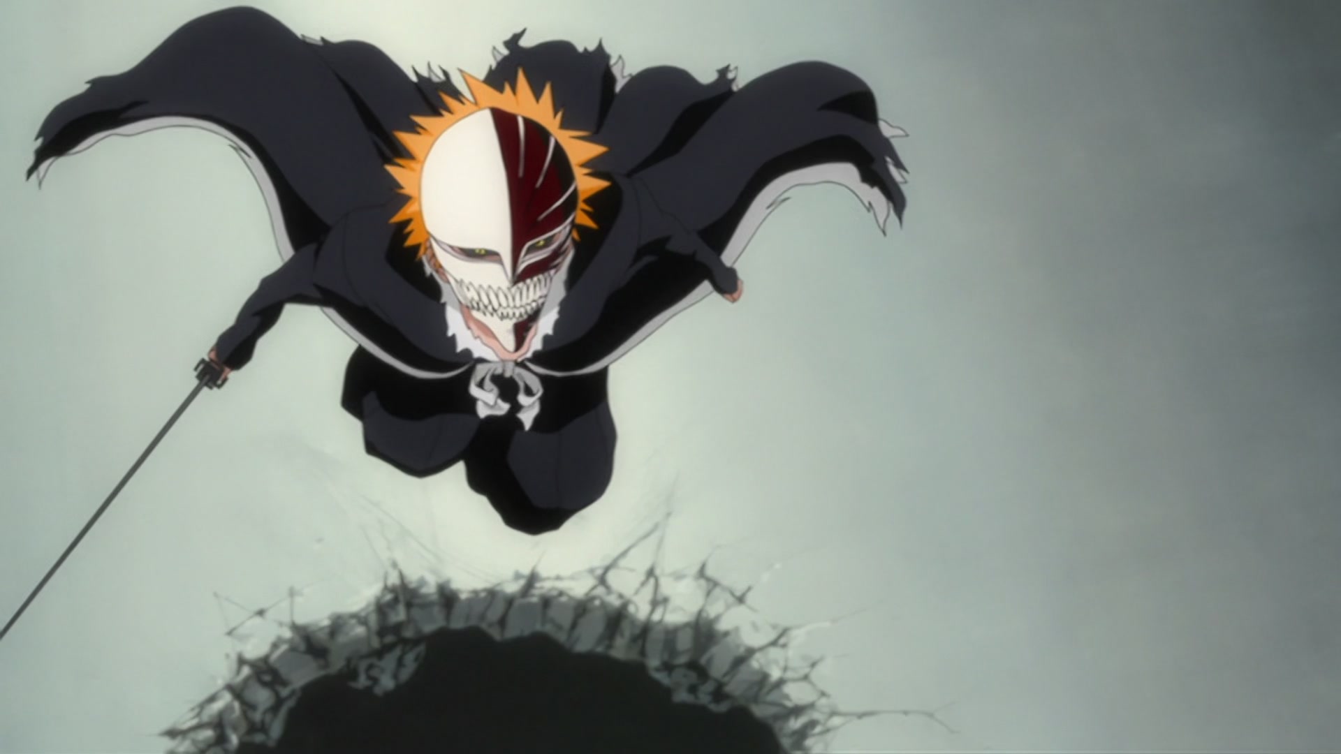 Bleach Ep 269: Ichigo and Uryu, Bonded Back to Back @ 00:17:45