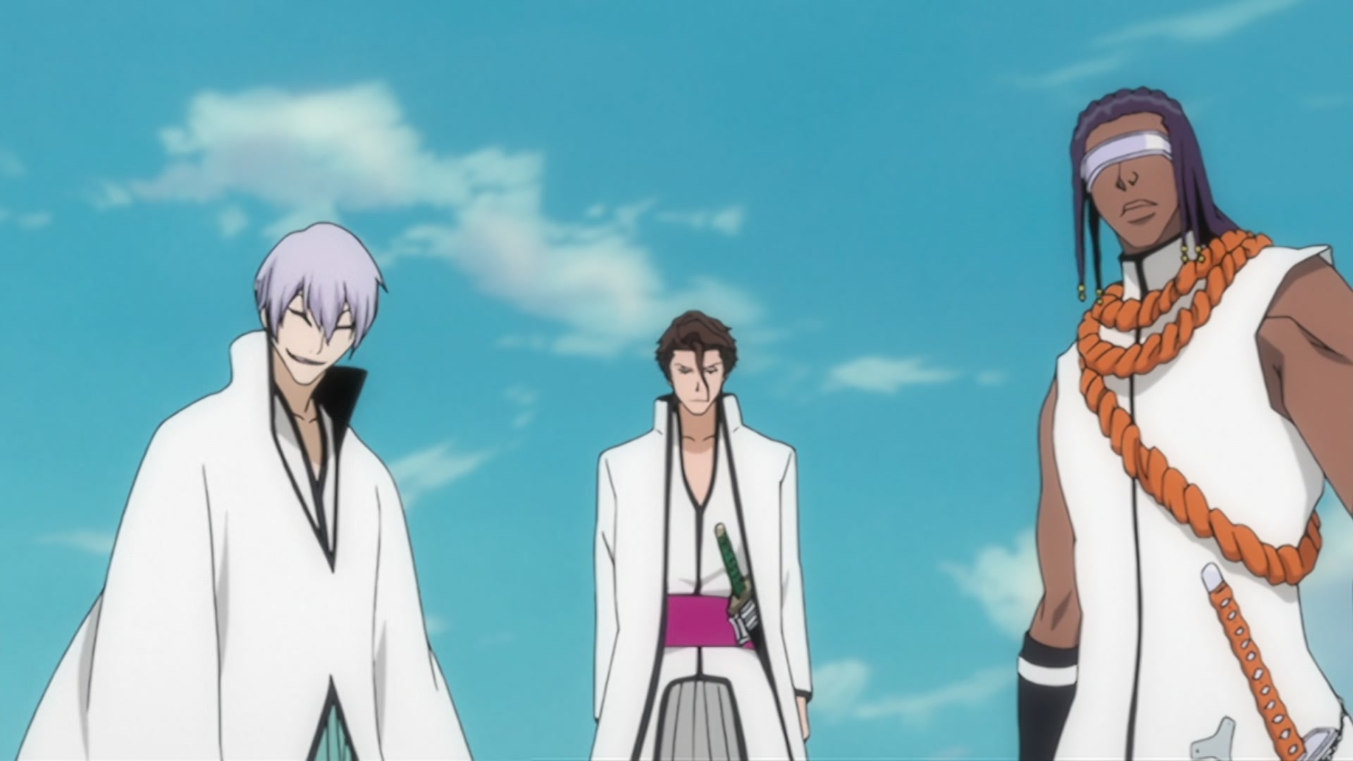 Bleach Ep 279: Hirako and Aizen... Reunion of Fate! @ 00:02:03