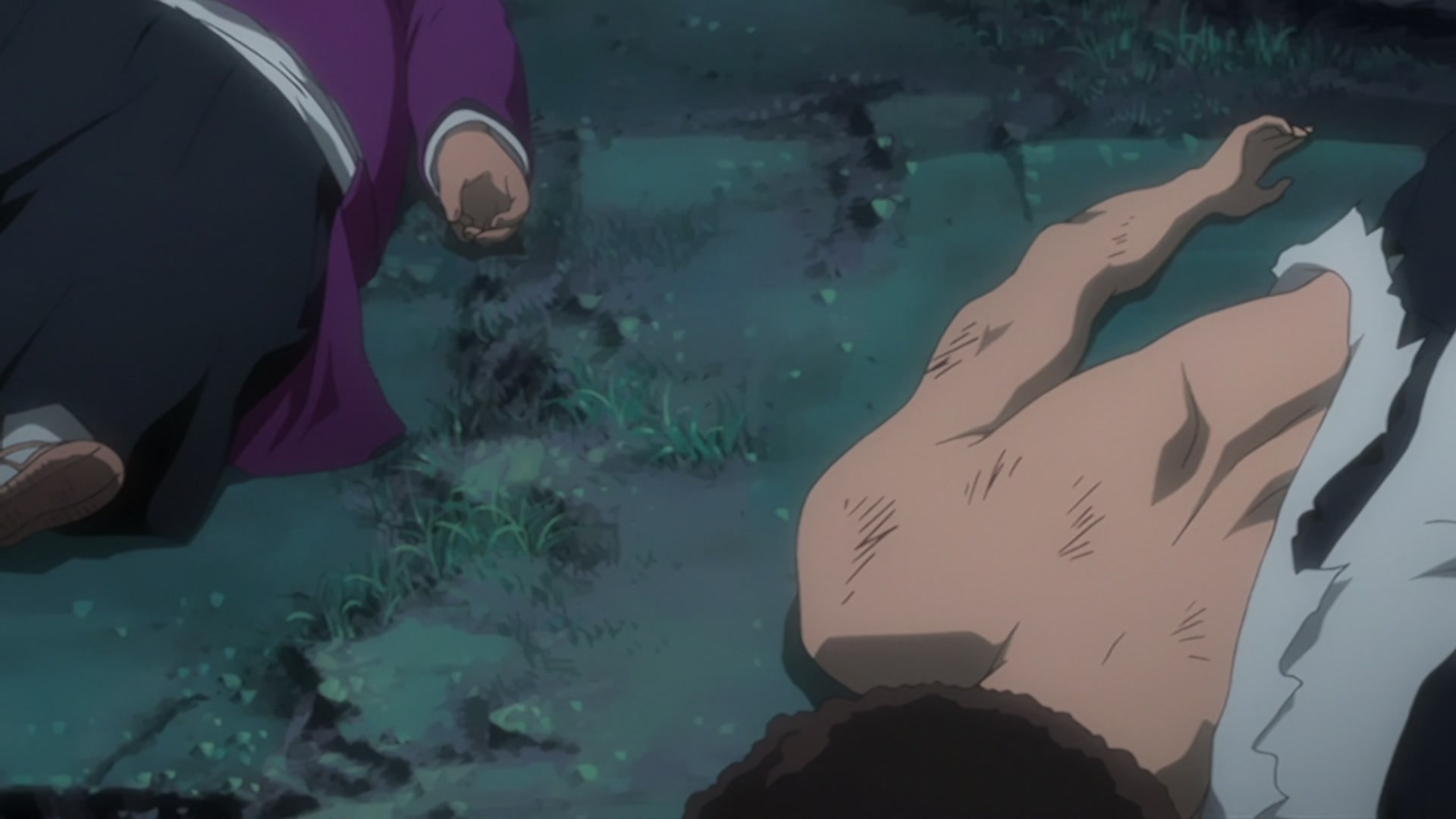 Bleach Ep 279: Hirako and Aizen... Reunion of Fate! @ 00:04:03