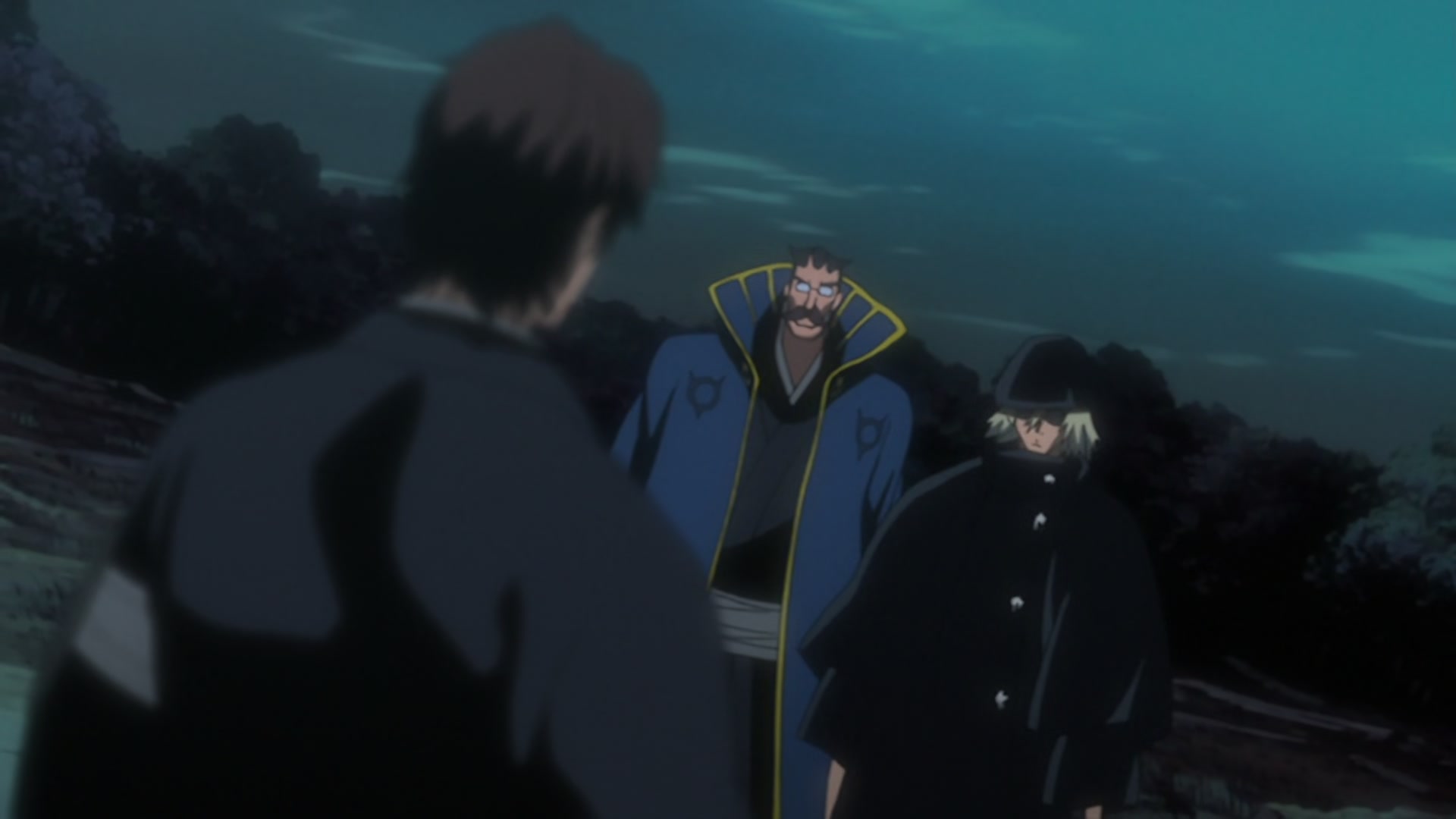 Bleach Ep 279: Hirako and Aizen... Reunion of Fate! @ 00:05:34