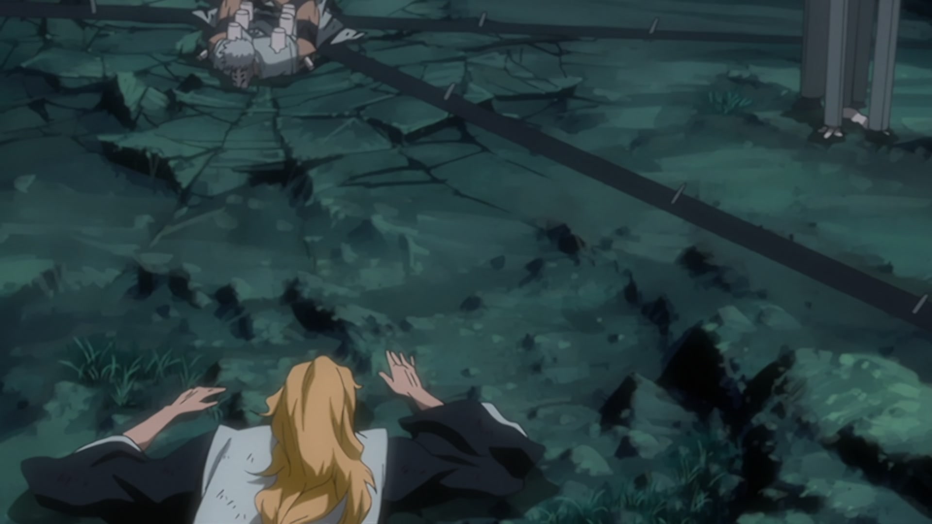 Bleach Ep 279: Hirako and Aizen... Reunion of Fate! @ 00:05:48