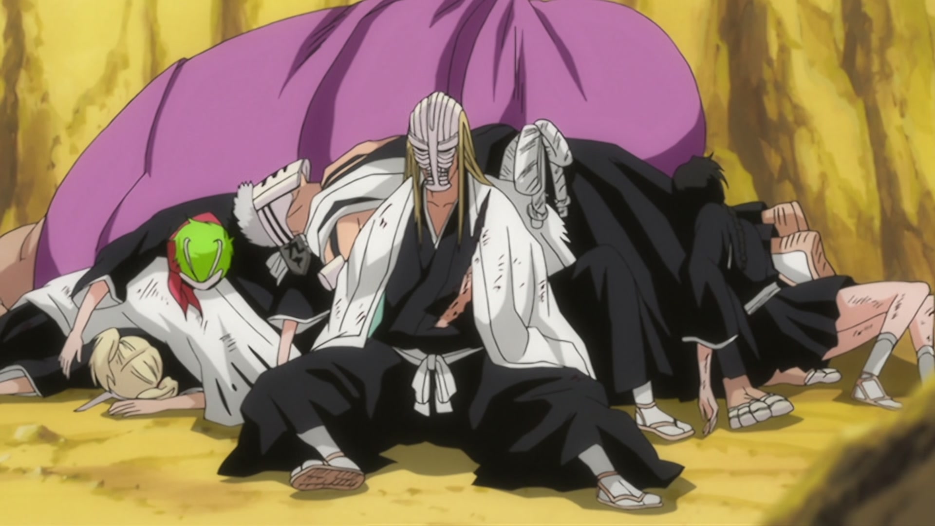 Bleach Ep 279: Hirako and Aizen... Reunion of Fate! @ 00:07:38