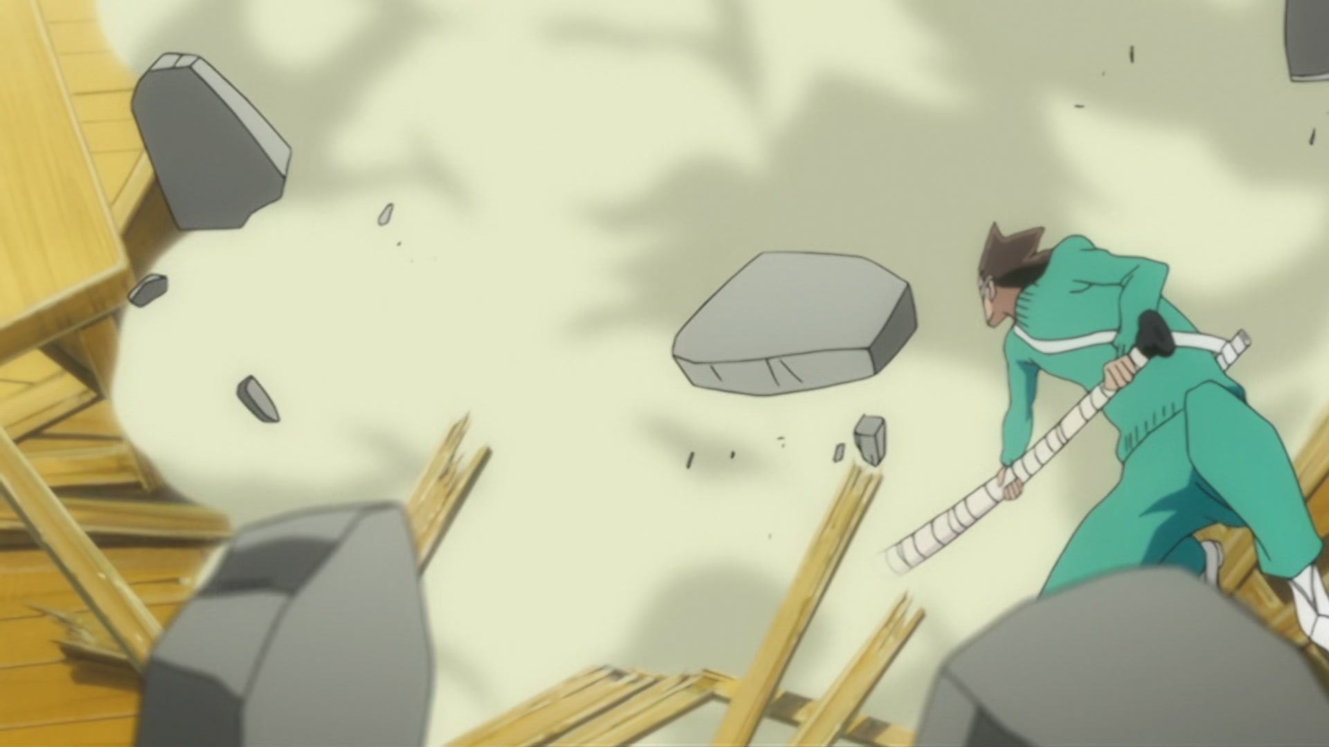 Bleach Ep 282: Power of the Soul! Los Lobos, Attack! @ 00:06:29