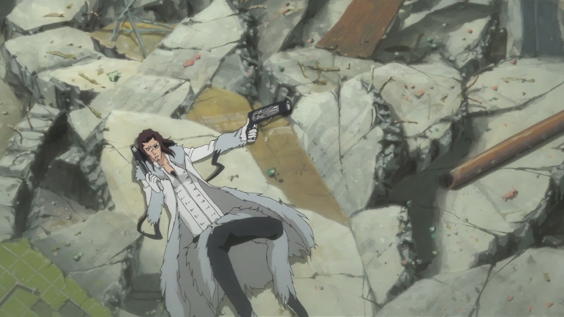 Bleach Ep 282: Power of the Soul! Los Lobos, Attack! @ 00:08:57