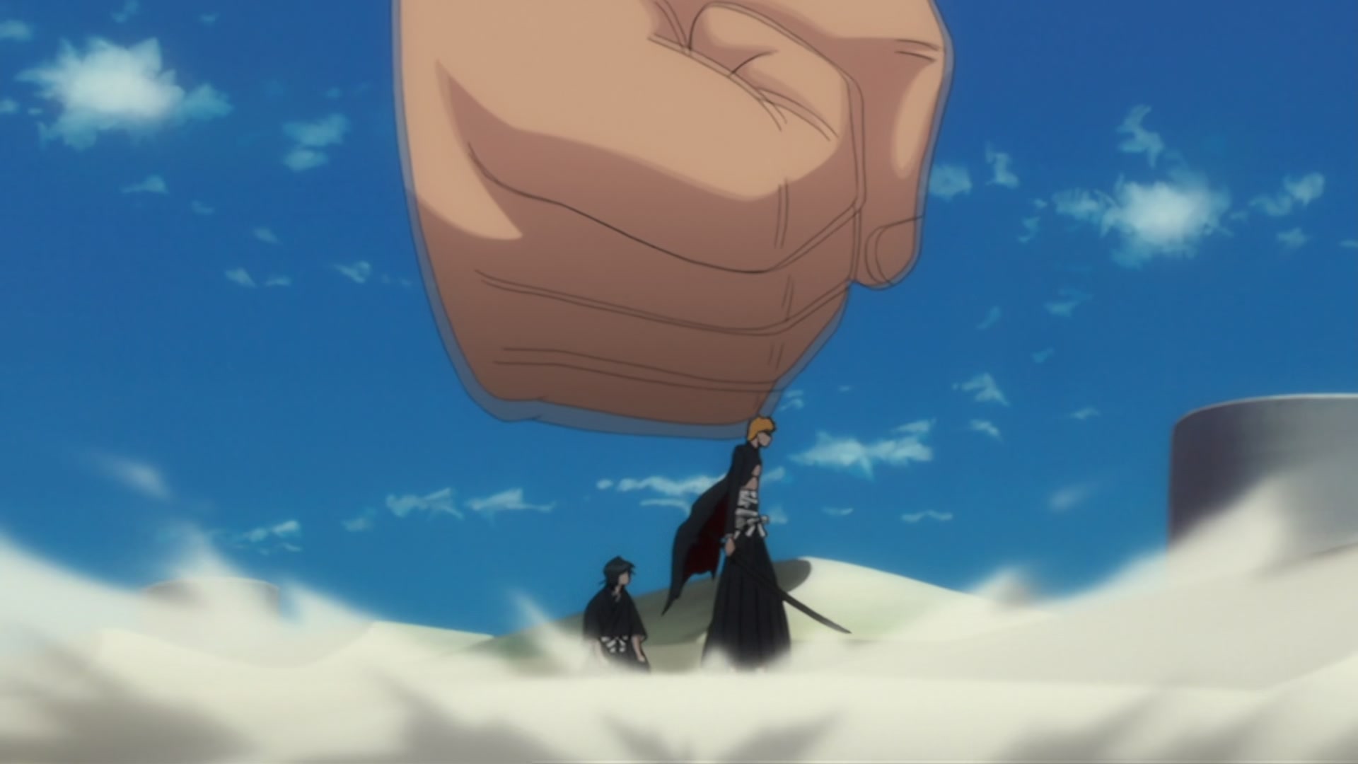 Bleach Ep 286: Ichigo's Return! Protect Karakura Town @ 00:07:07