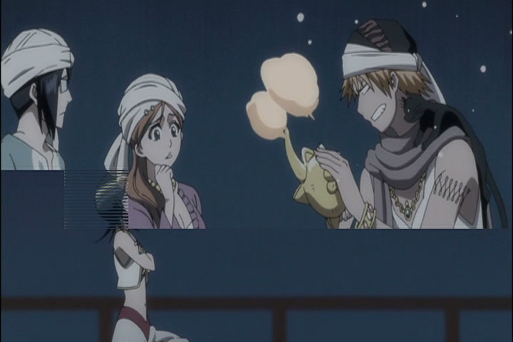 Bleach Ep 287: Side Story! Ichigo and the Magic Lamp @ 00:08:28