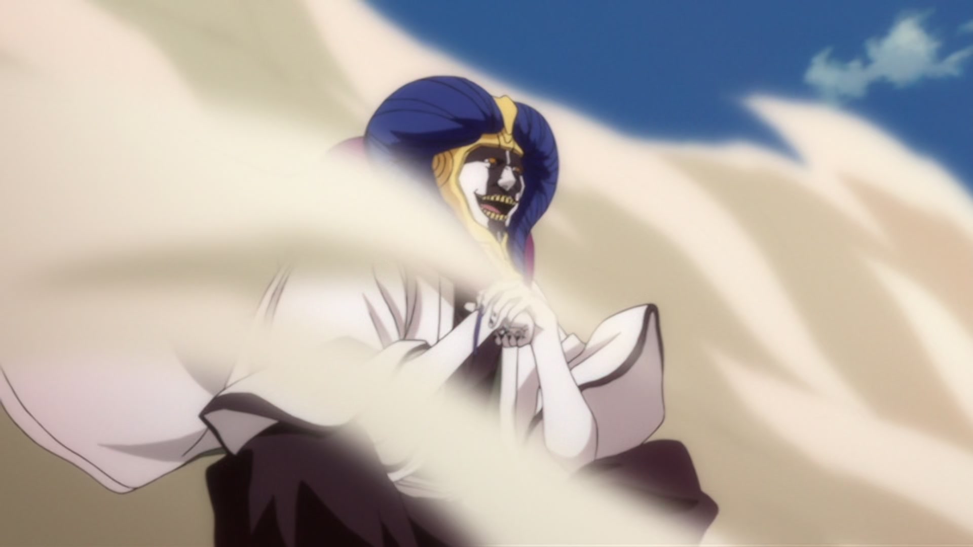 Bleach Ep 289: Byakuya vs. Kenpachi?! The Melee Begins @ 00:02:22