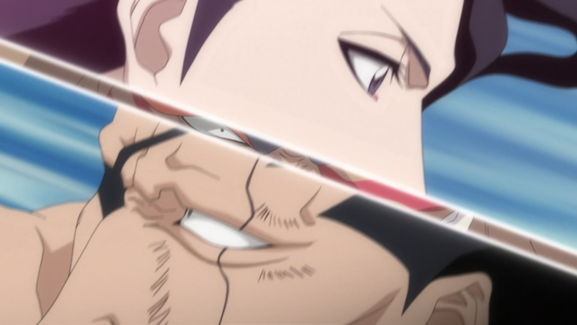 Bleach Ep 289: Byakuya vs. Kenpachi?! The Melee Begins @ 00:03:28