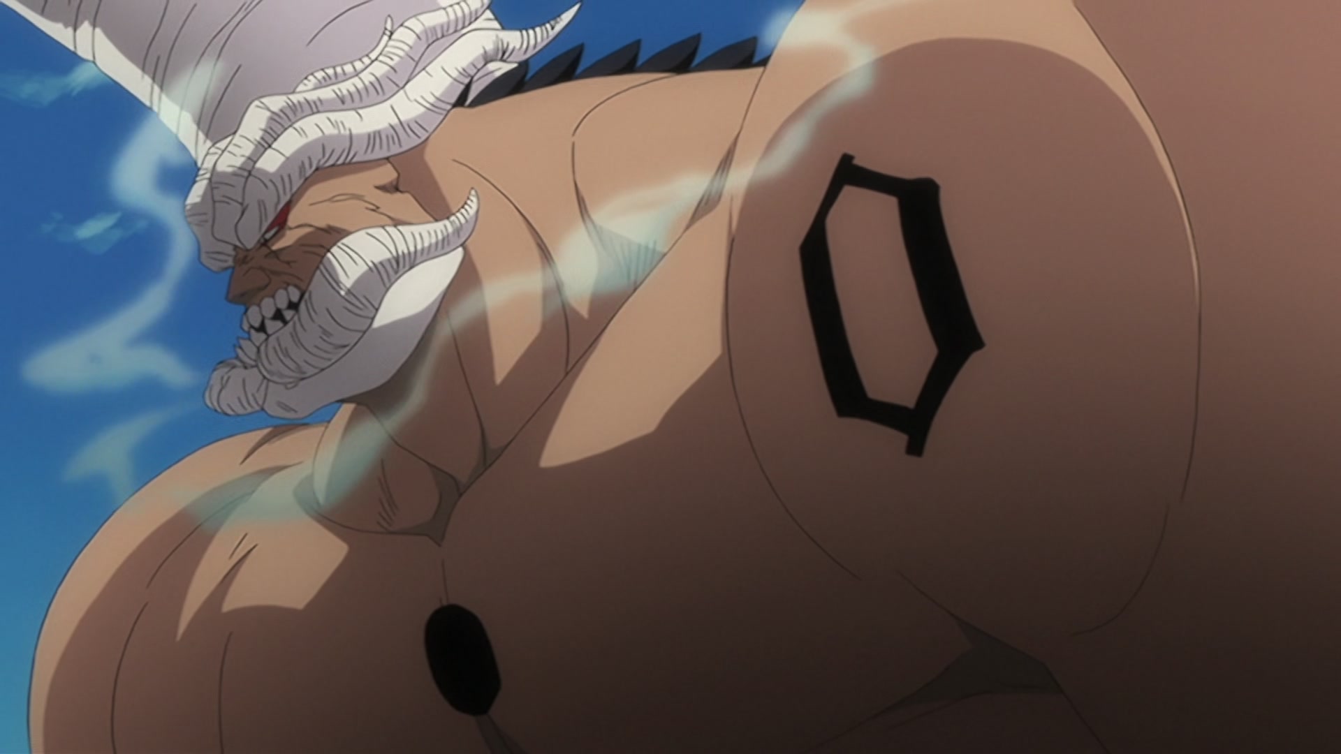Bleach Ep 289: Byakuya vs. Kenpachi?! The Melee Begins @ 00:05:18