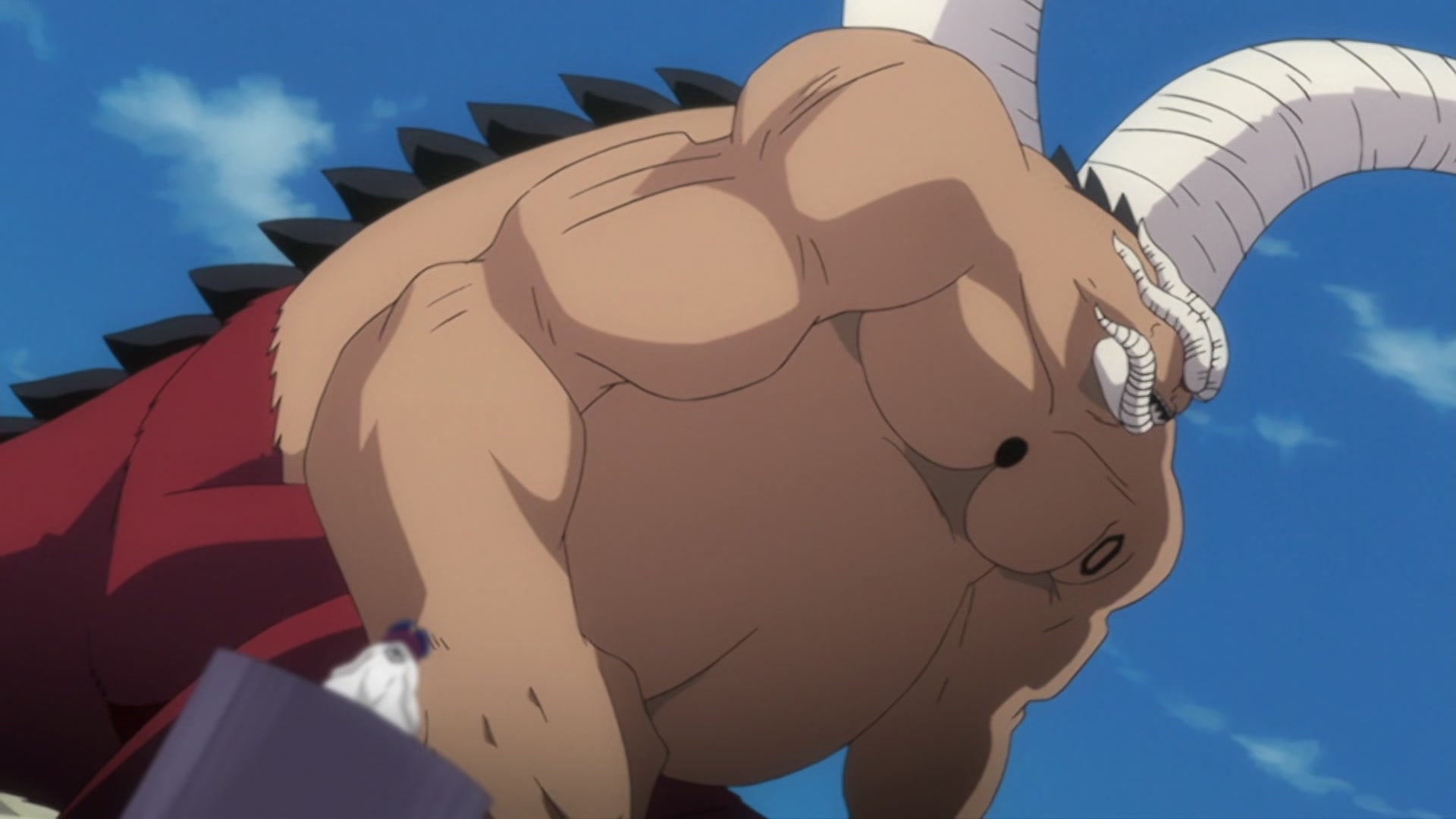 Bleach Ep 289: Byakuya vs. Kenpachi?! The Melee Begins @ 00:05:56