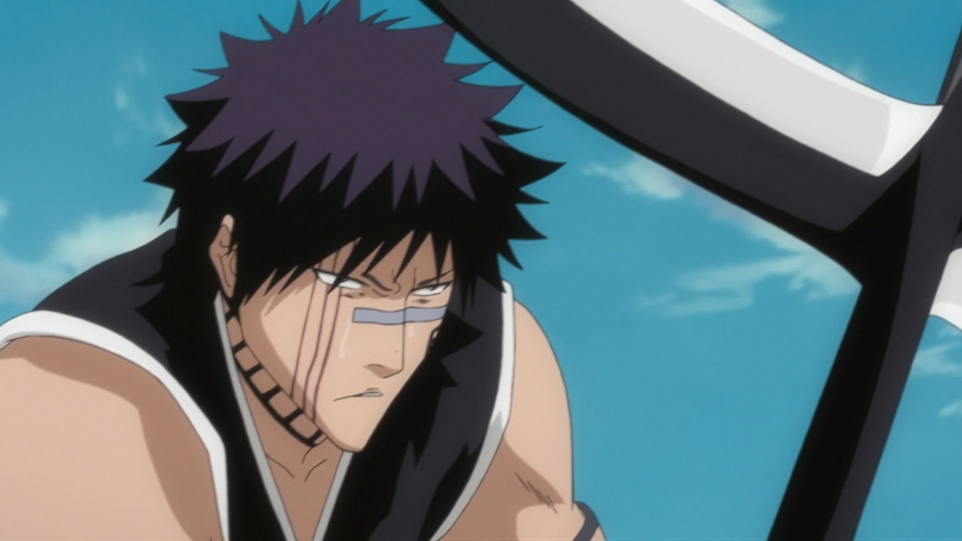 Bleach Ep 289: Byakuya vs. Kenpachi?! The Melee Begins @ 00:06:43