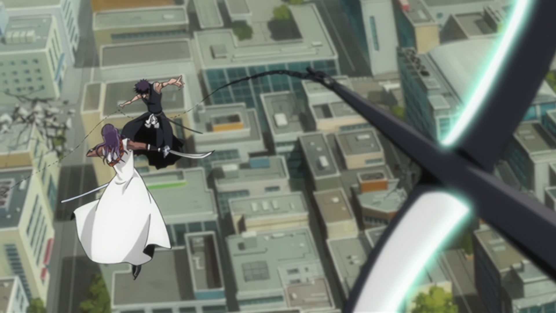 Bleach Ep 289: Byakuya vs. Kenpachi?! The Melee Begins @ 00:06:48