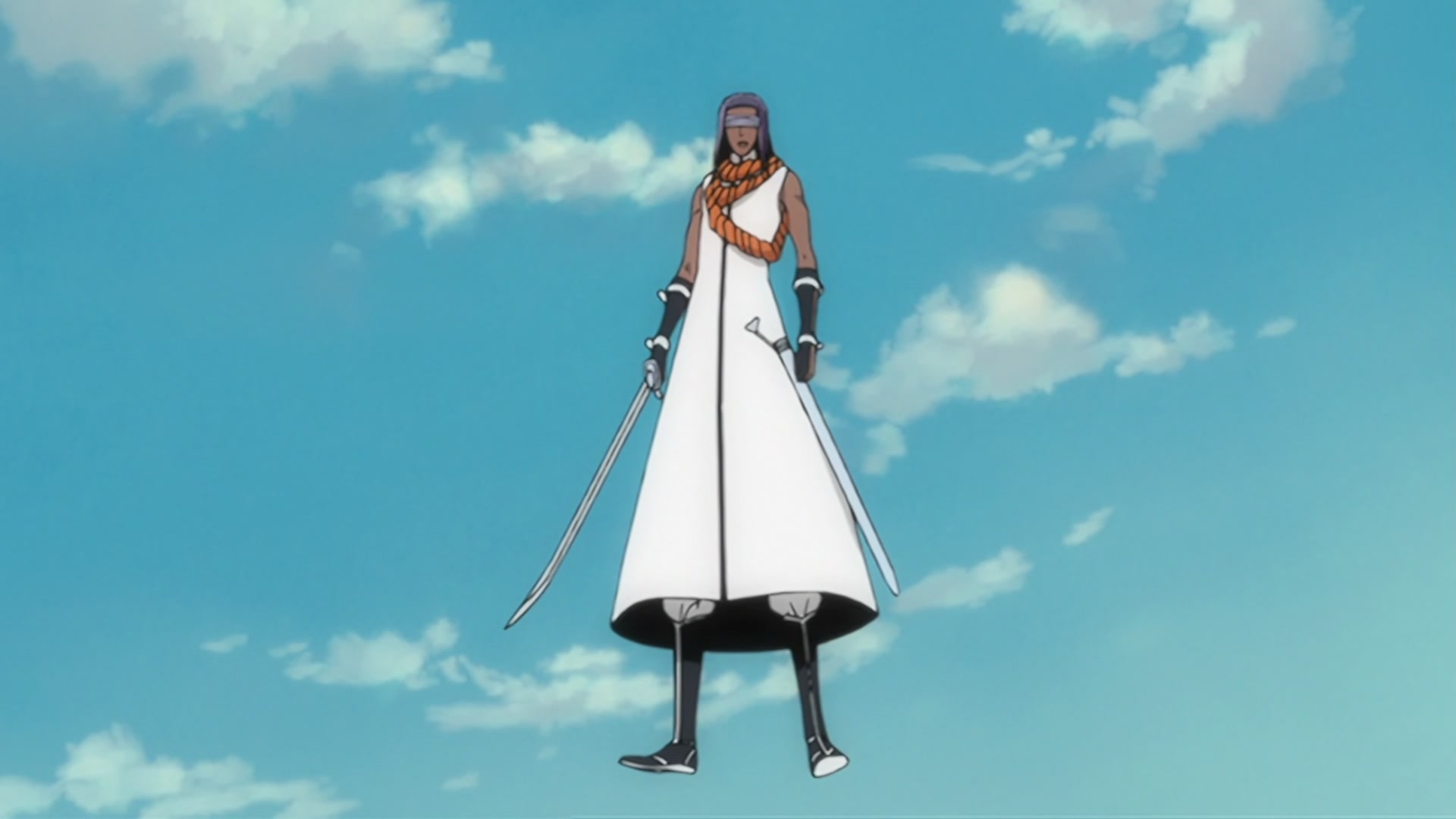 Bleach Ep 289: Byakuya vs. Kenpachi?! The Melee Begins @ 00:07:12