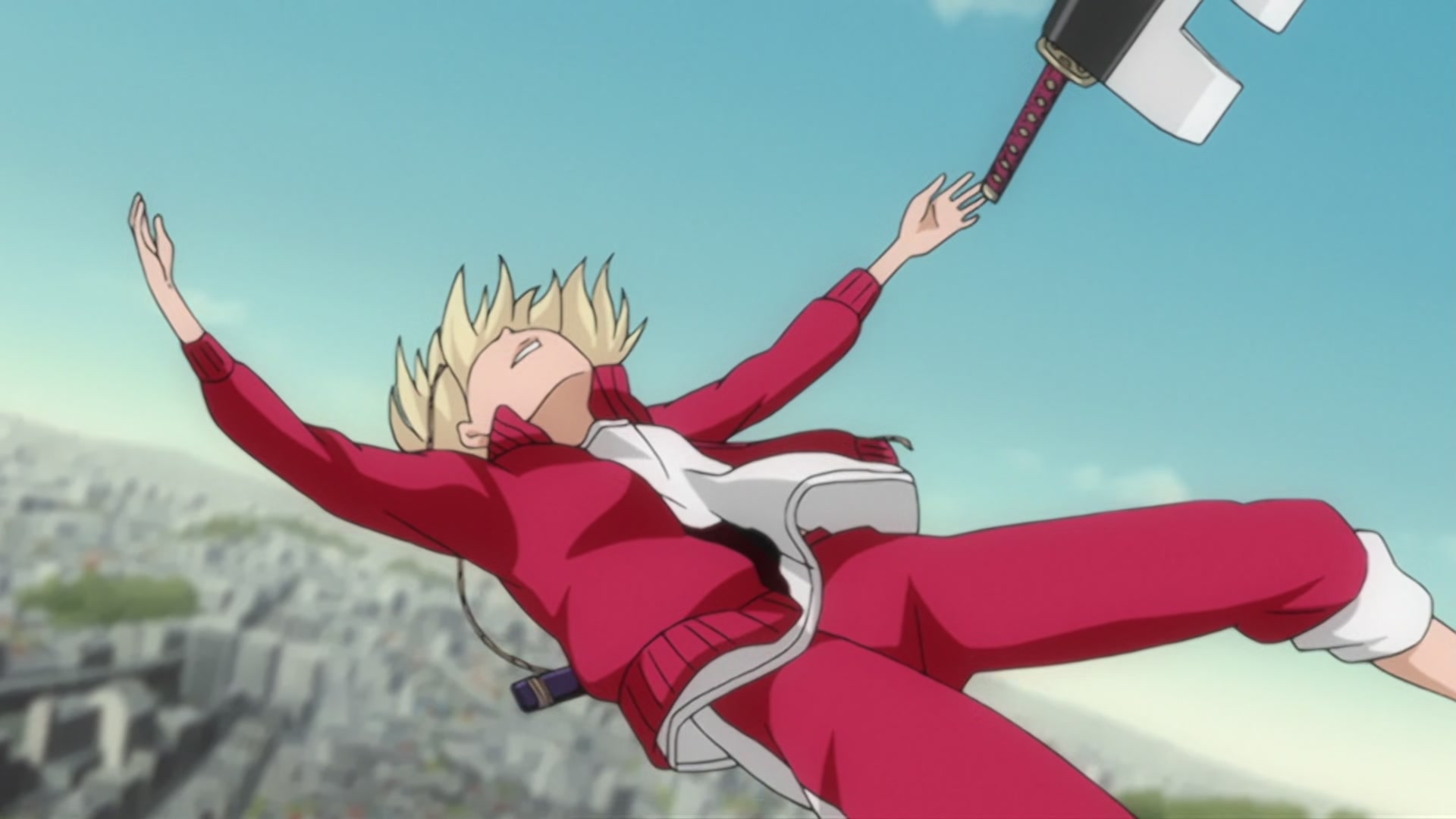 Bleach Ep 289: Byakuya vs. Kenpachi?! The Melee Begins @ 00:08:47