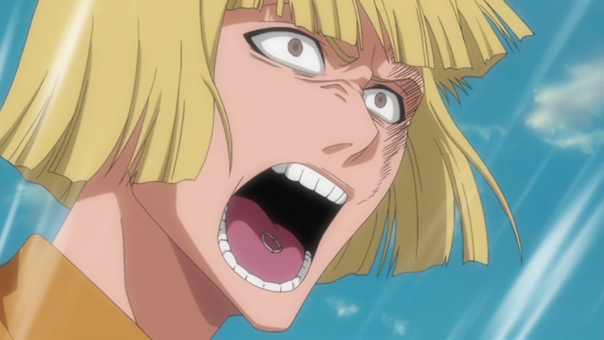 Bleach Ep 289: Byakuya vs. Kenpachi?! The Melee Begins @ 00:08:52