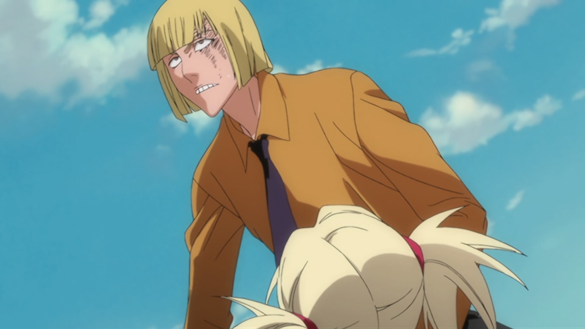 Bleach Ep 289: Byakuya vs. Kenpachi?! The Melee Begins @ 00:09:58