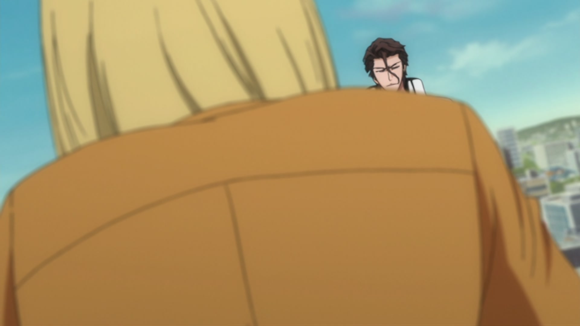 Bleach Ep 289: Byakuya vs. Kenpachi?! The Melee Begins @ 00:12:02