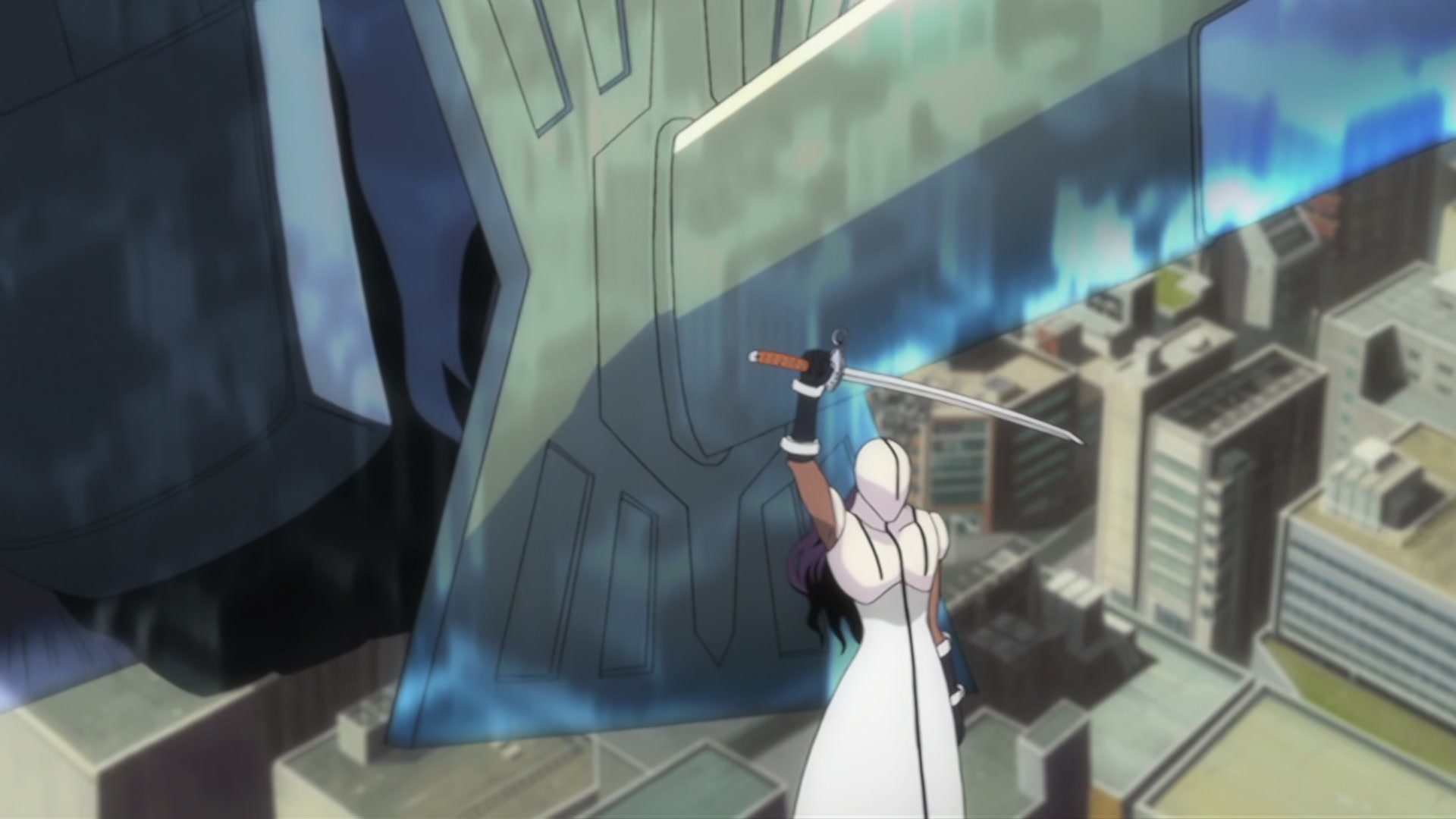 Bleach Ep 289: Byakuya vs. Kenpachi?! The Melee Begins @ 00:15:36