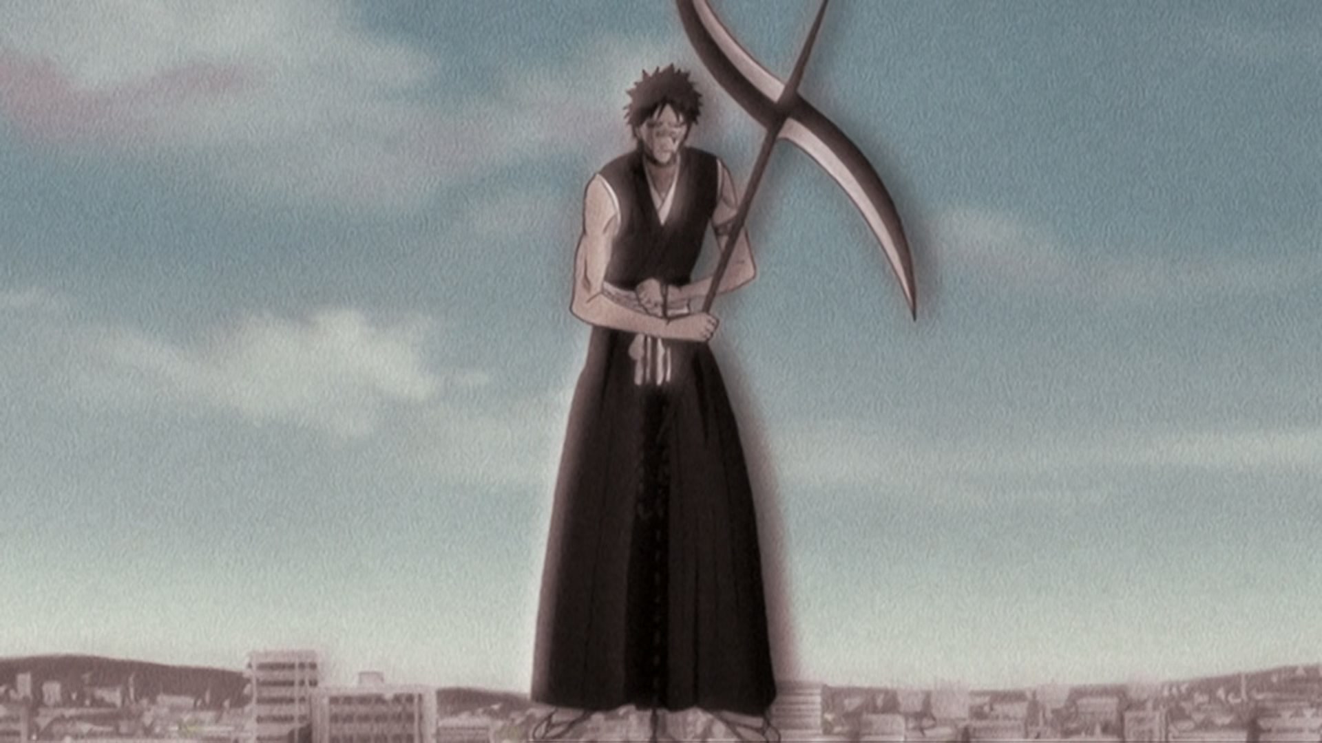 Bleach Ep 289: Byakuya vs. Kenpachi?! The Melee Begins @ 00:17:44