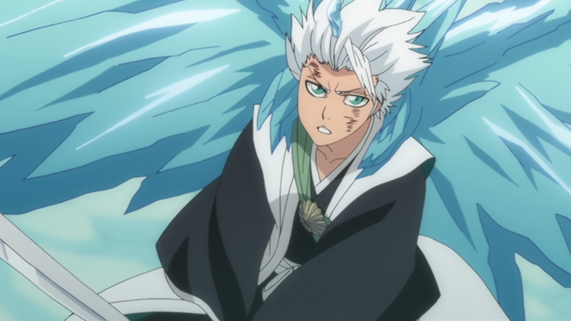 Bleach Ep 293: Hitsugaya, Enraged! The Blade of Hatred! @ 00:08:47