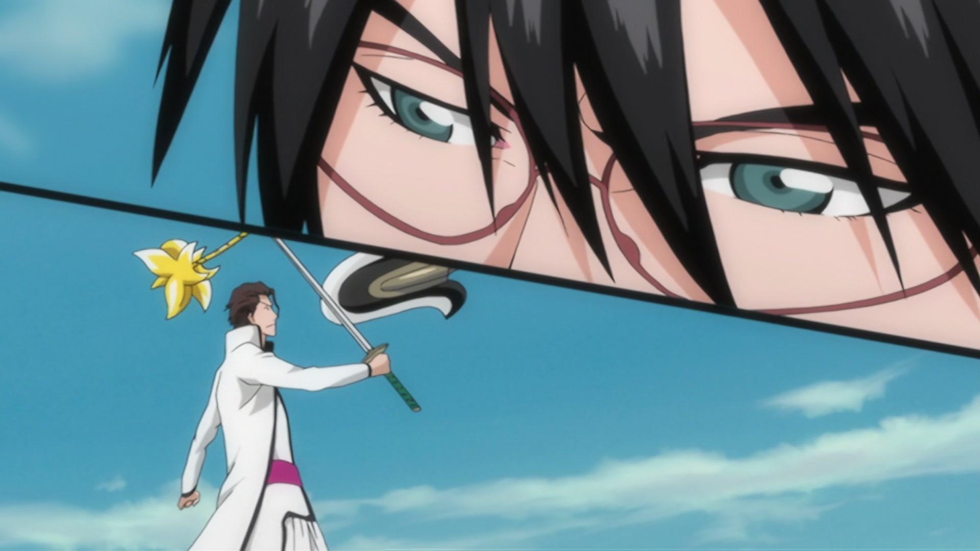 Bleach Ep 293: Hitsugaya, Enraged! The Blade of Hatred! @ 00:09:30