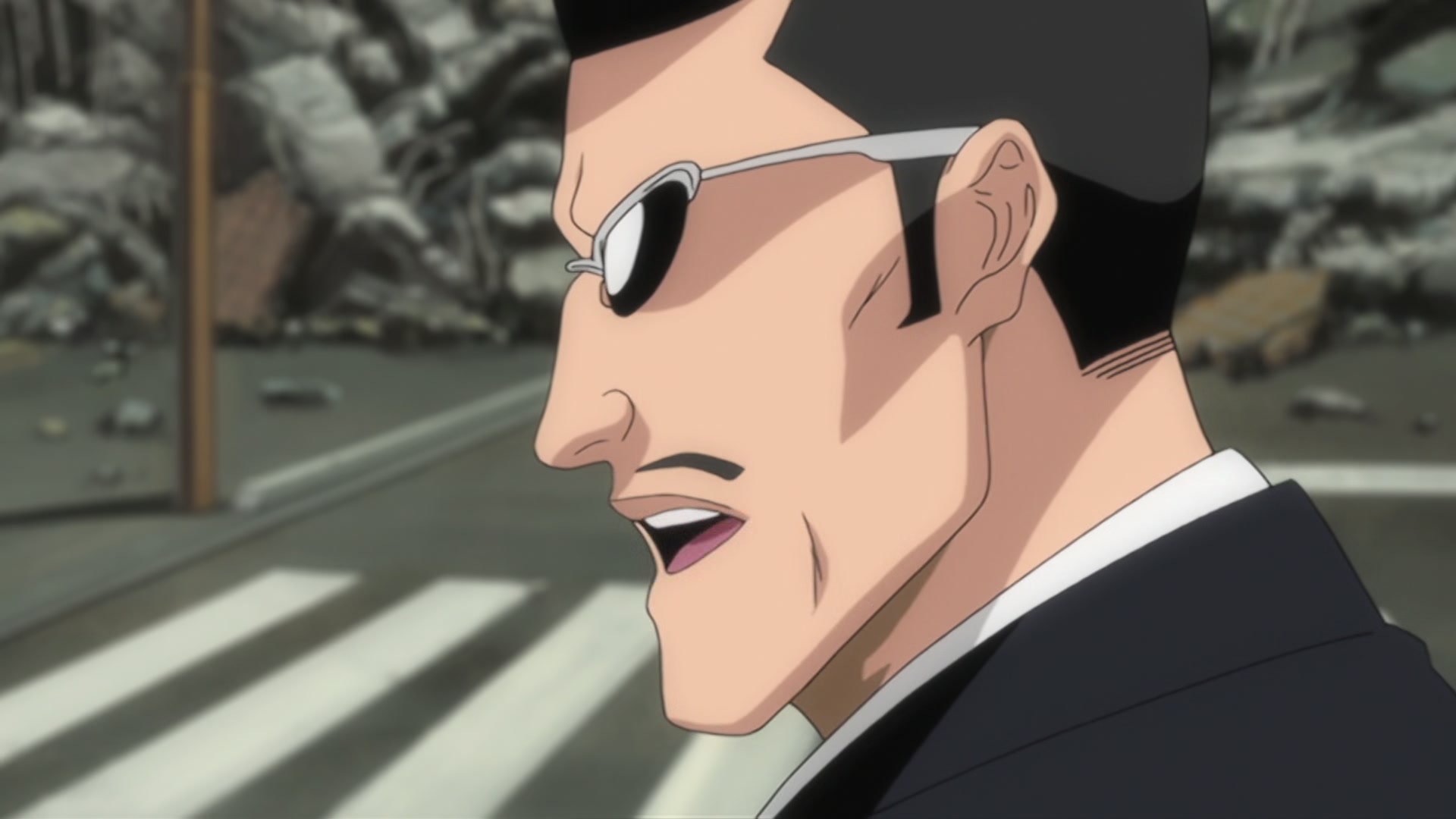 Bleach Ep 294: Impossible to Attack? The Sealed Genryusai! @ 00:02:41