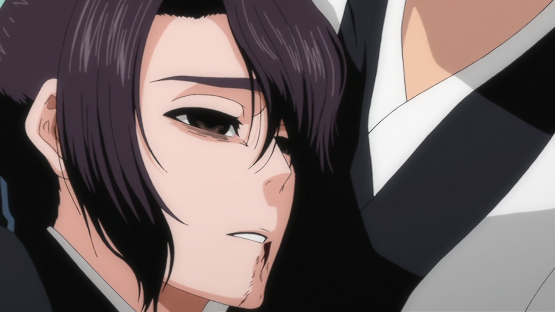 Bleach Ep 294: Impossible to Attack? The Sealed Genryusai! @ 00:04:16
