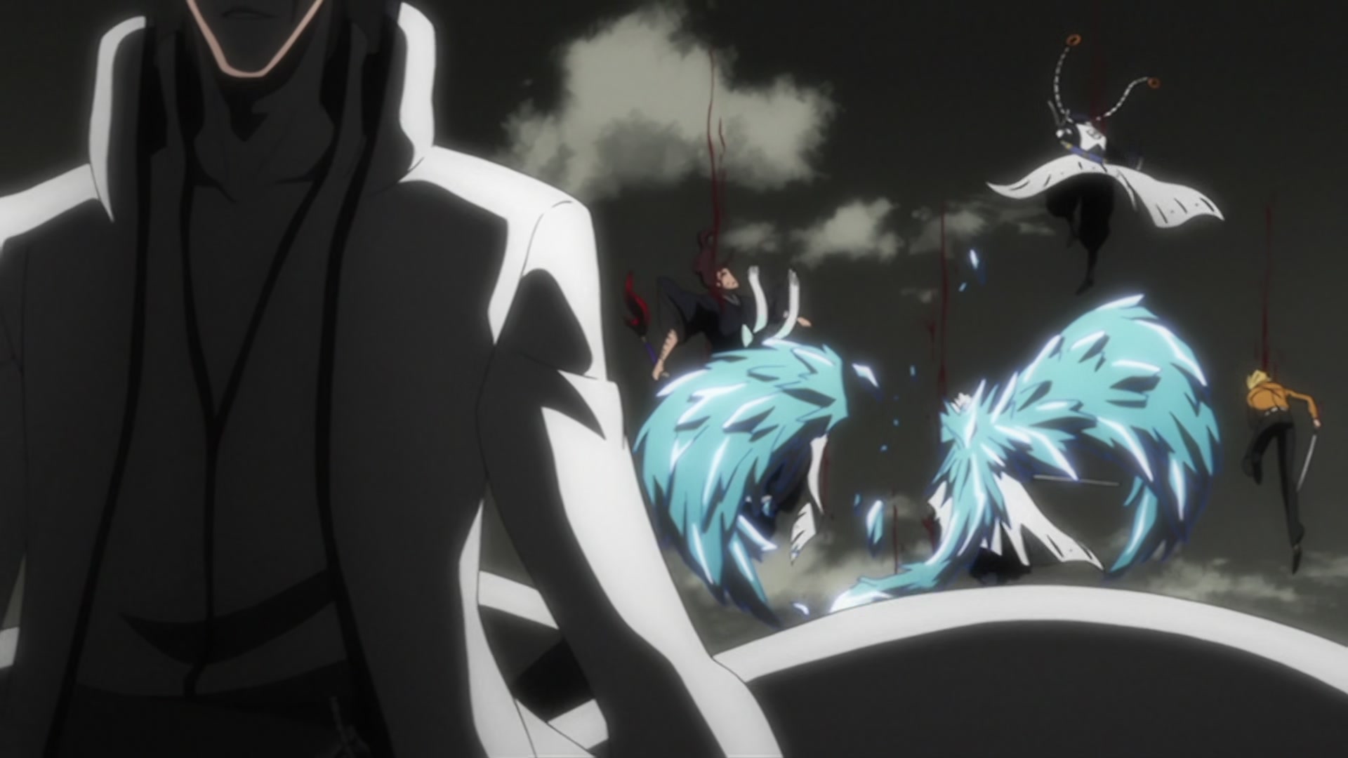 Bleach Ep 294: Impossible to Attack? The Sealed Genryusai! @ 00:05:23