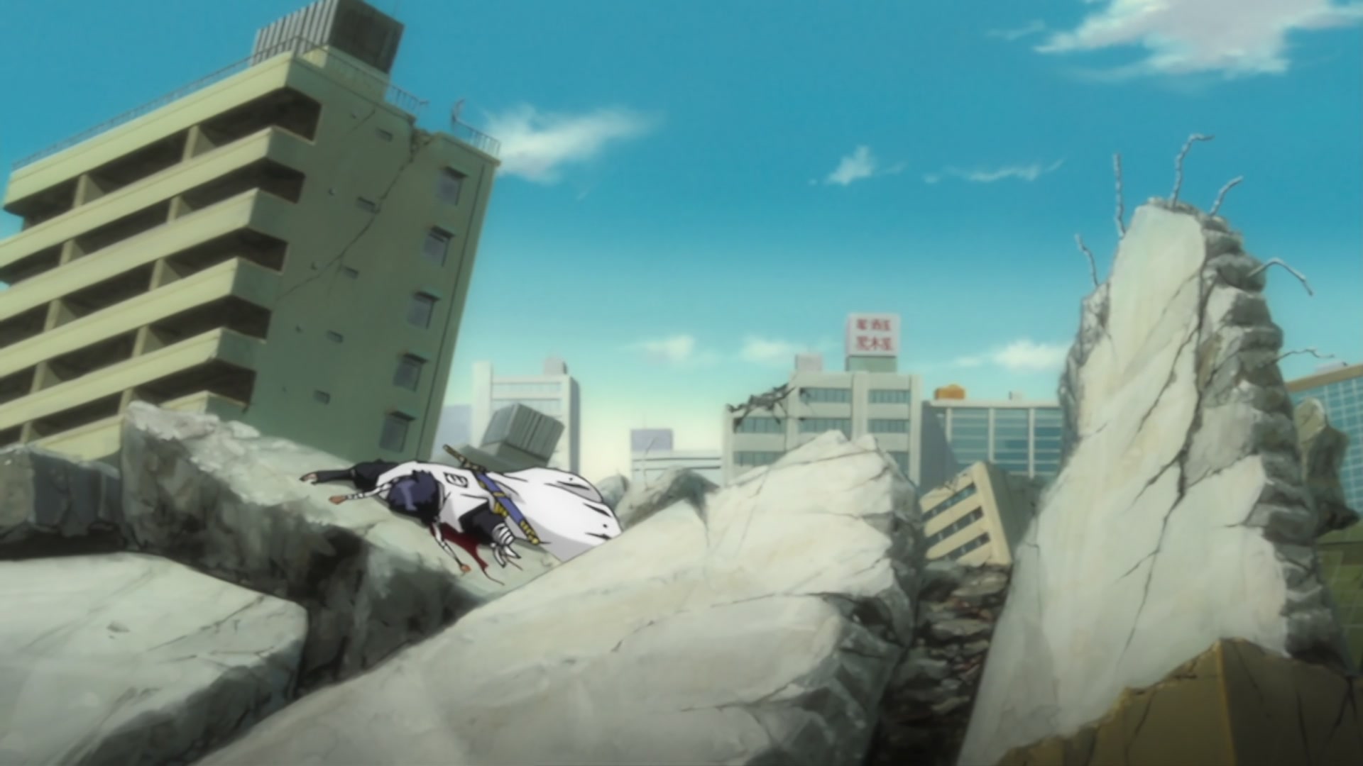 Bleach Ep 294: Impossible to Attack? The Sealed Genryusai! @ 00:06:53
