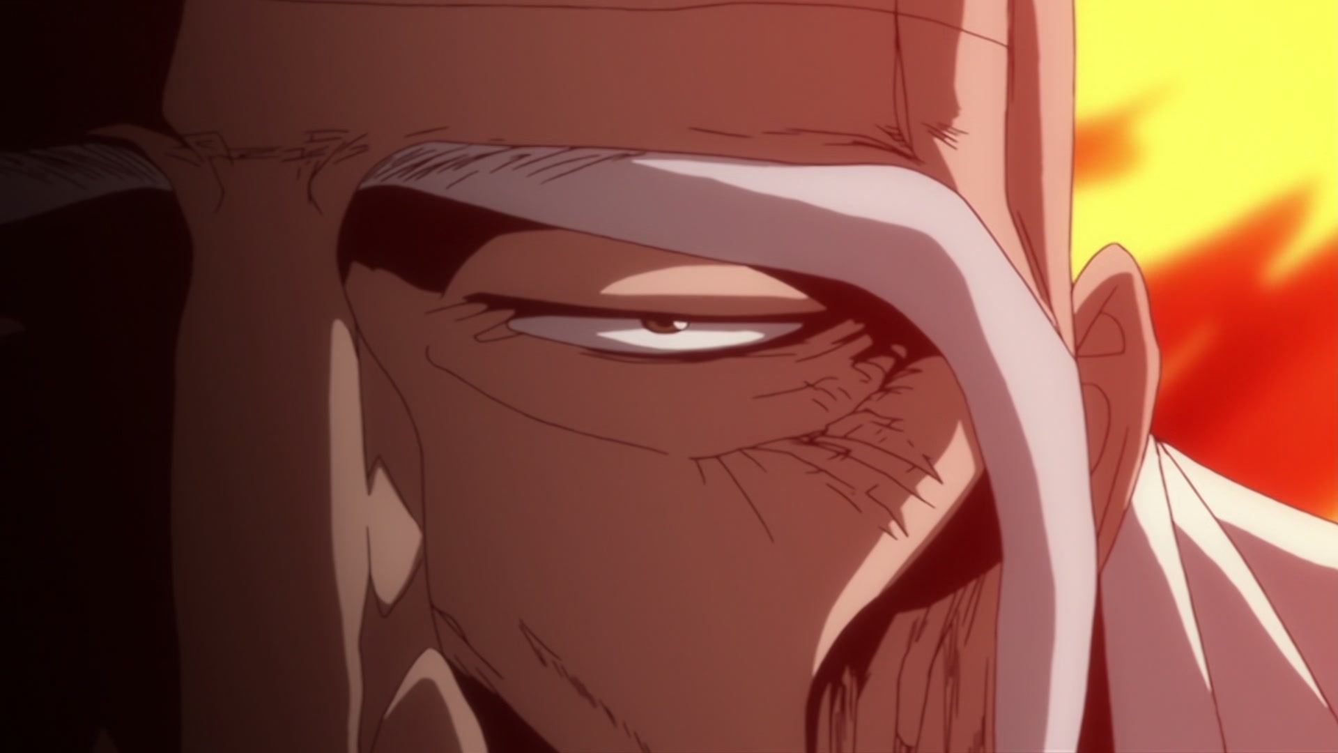 Bleach Ep 294: Impossible to Attack? The Sealed Genryusai! @ 00:07:26