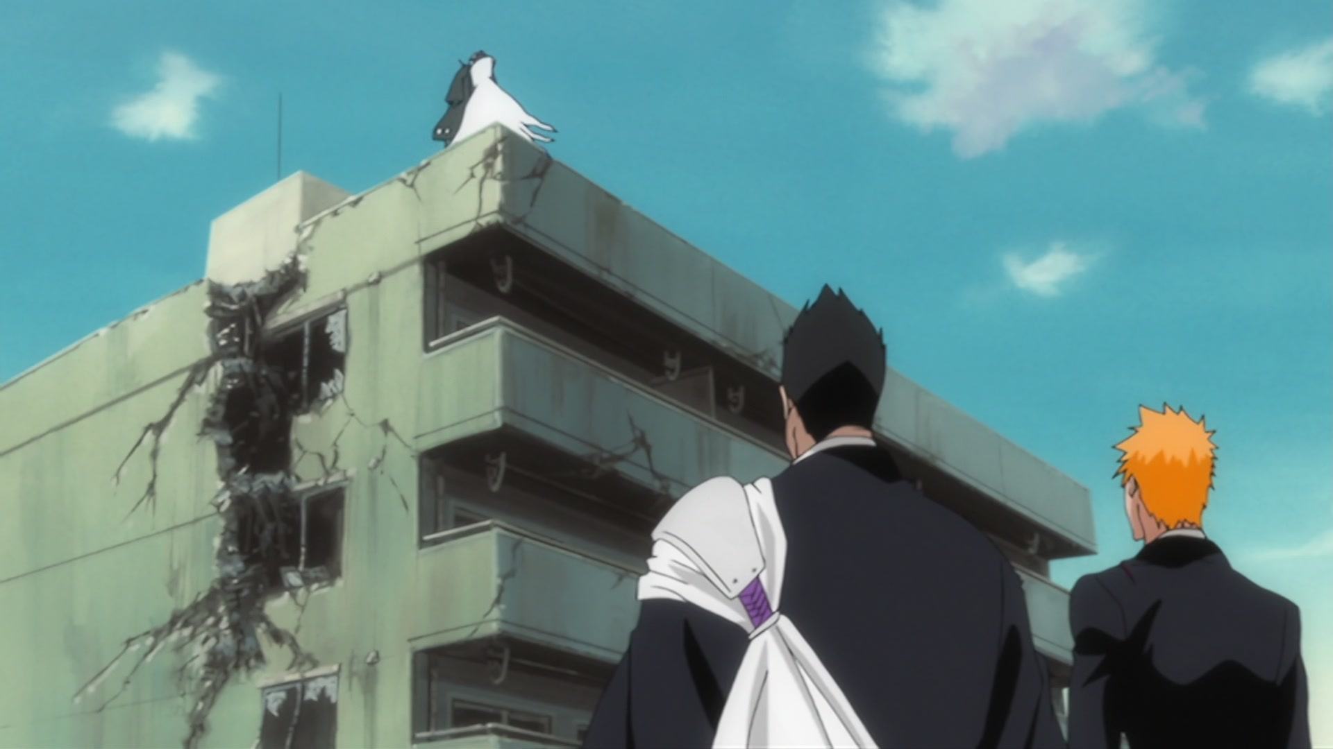 Bleach Ep 300: Aizen Appears! Ichigo's Objective @ 00:05:47
