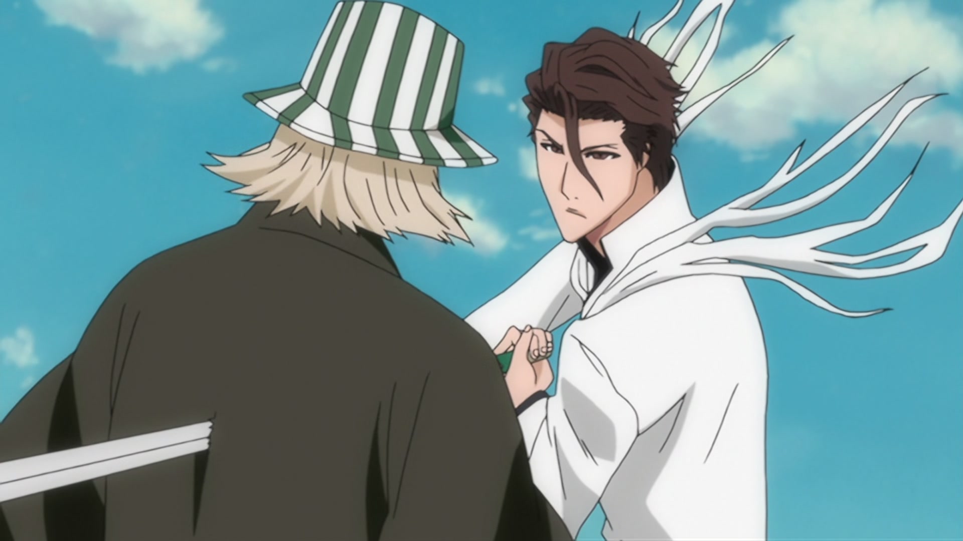 Bleach Ep 300: Aizen Appears! Ichigo's Objective @ 00:05:56