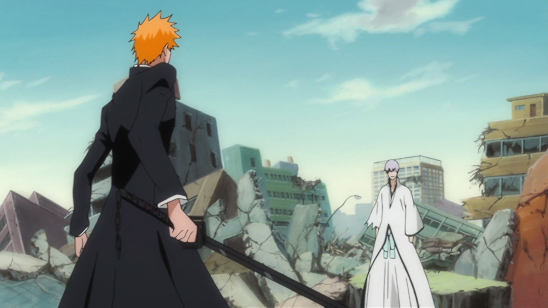 Bleach Ep 300: Aizen Appears! Ichigo's Objective @ 00:18:42