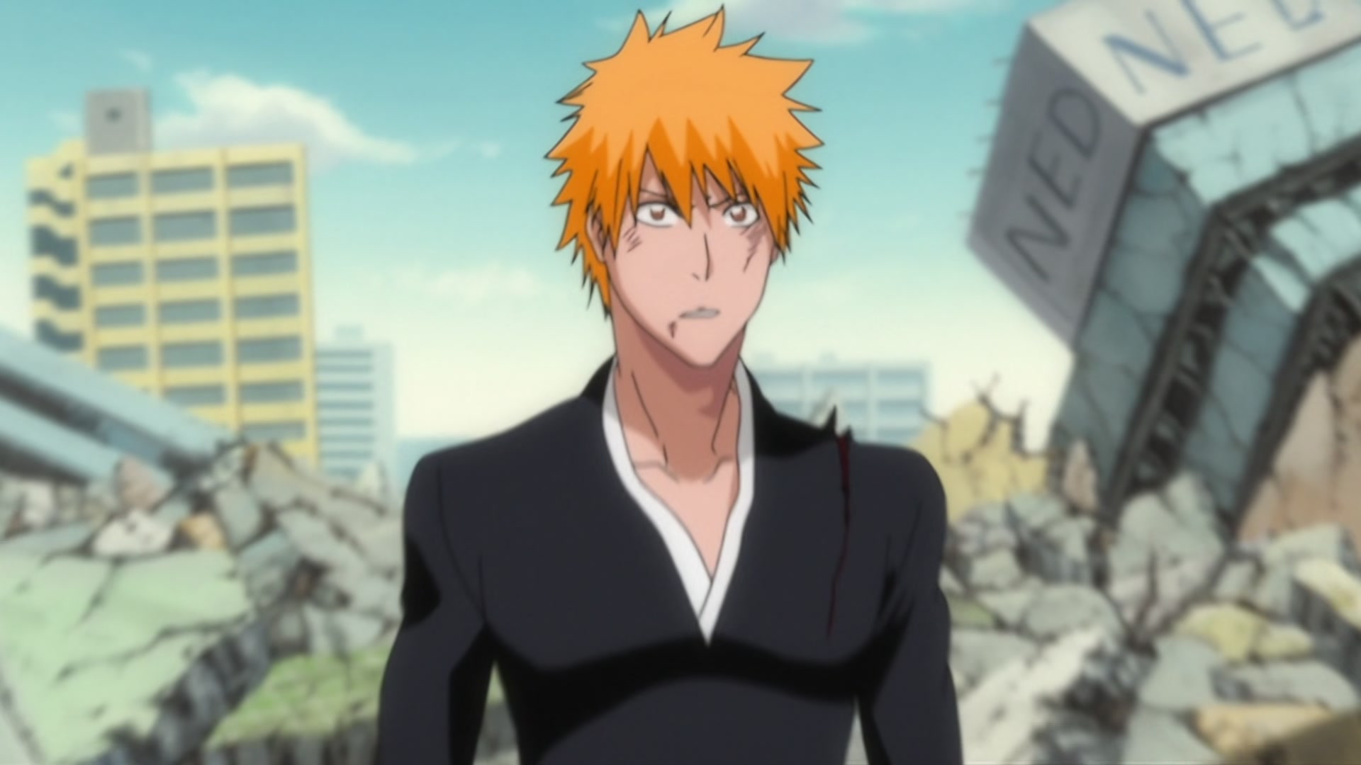 Bleach Ep 300: Aizen Appears! Ichigo's Objective @ 00:20:08