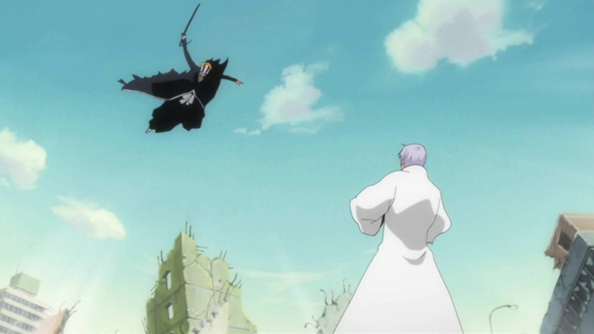Bleach Ep 300: Aizen Appears! Ichigo's Objective @ 00:21:00